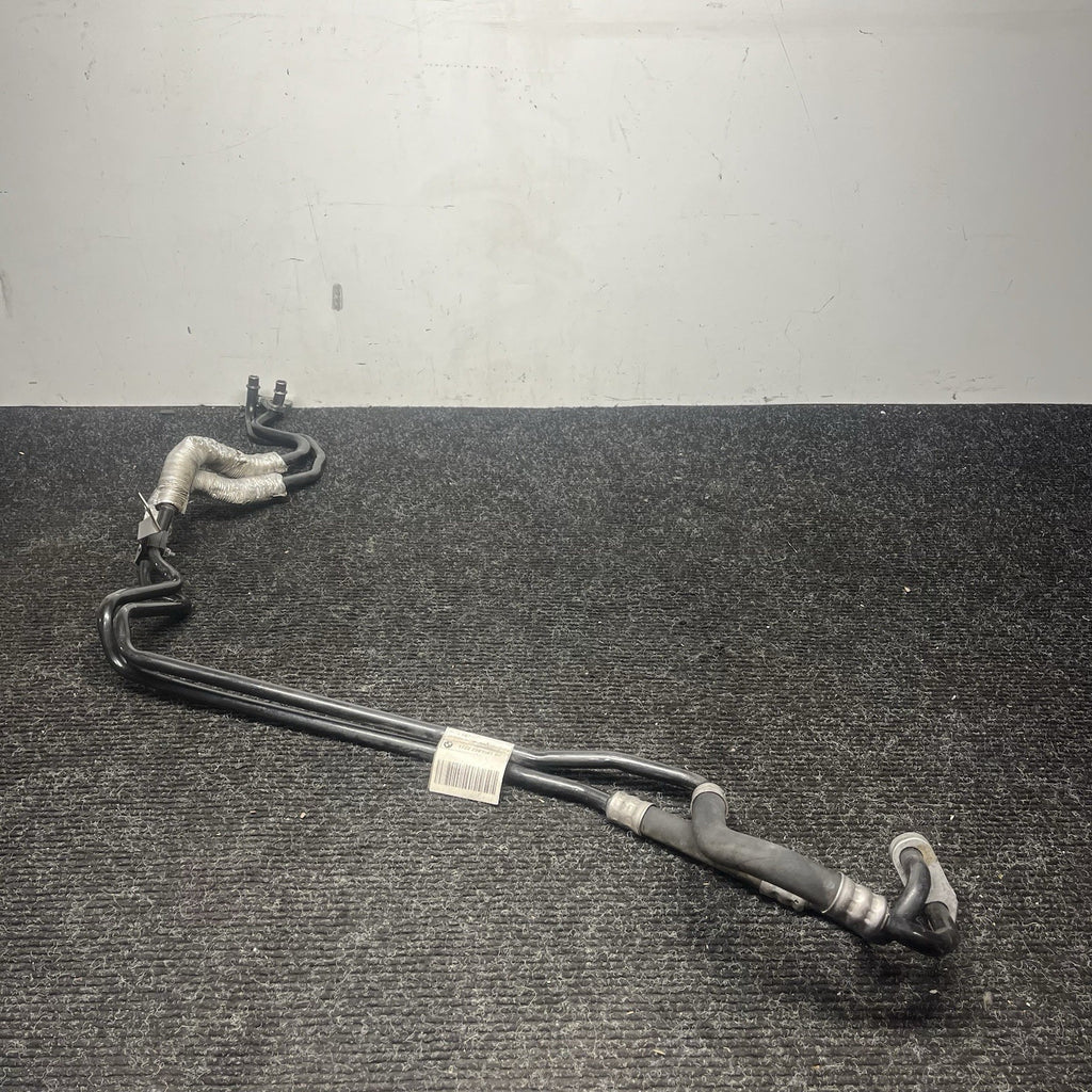 ☑️ 08-13 OEM BMW E90 E92 E93 M3 MT Transmission Oil Cooler Pipe Line Flow Return
