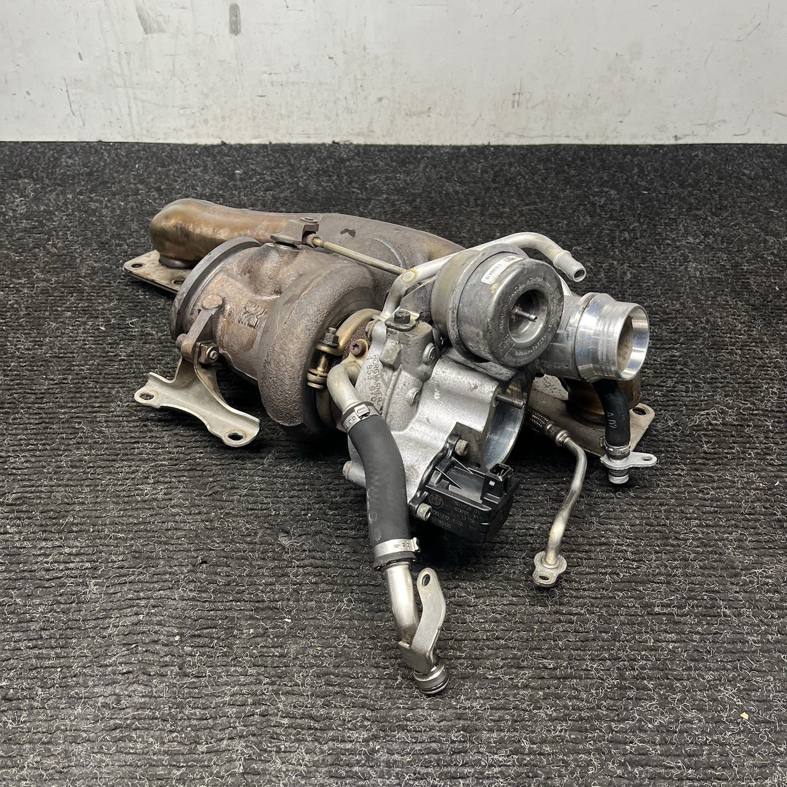 ☑️ 11-13 OEM BMW E82 E88 E90 E92 F22 F30 135 335 Engine N55 Turbo Charger PWG