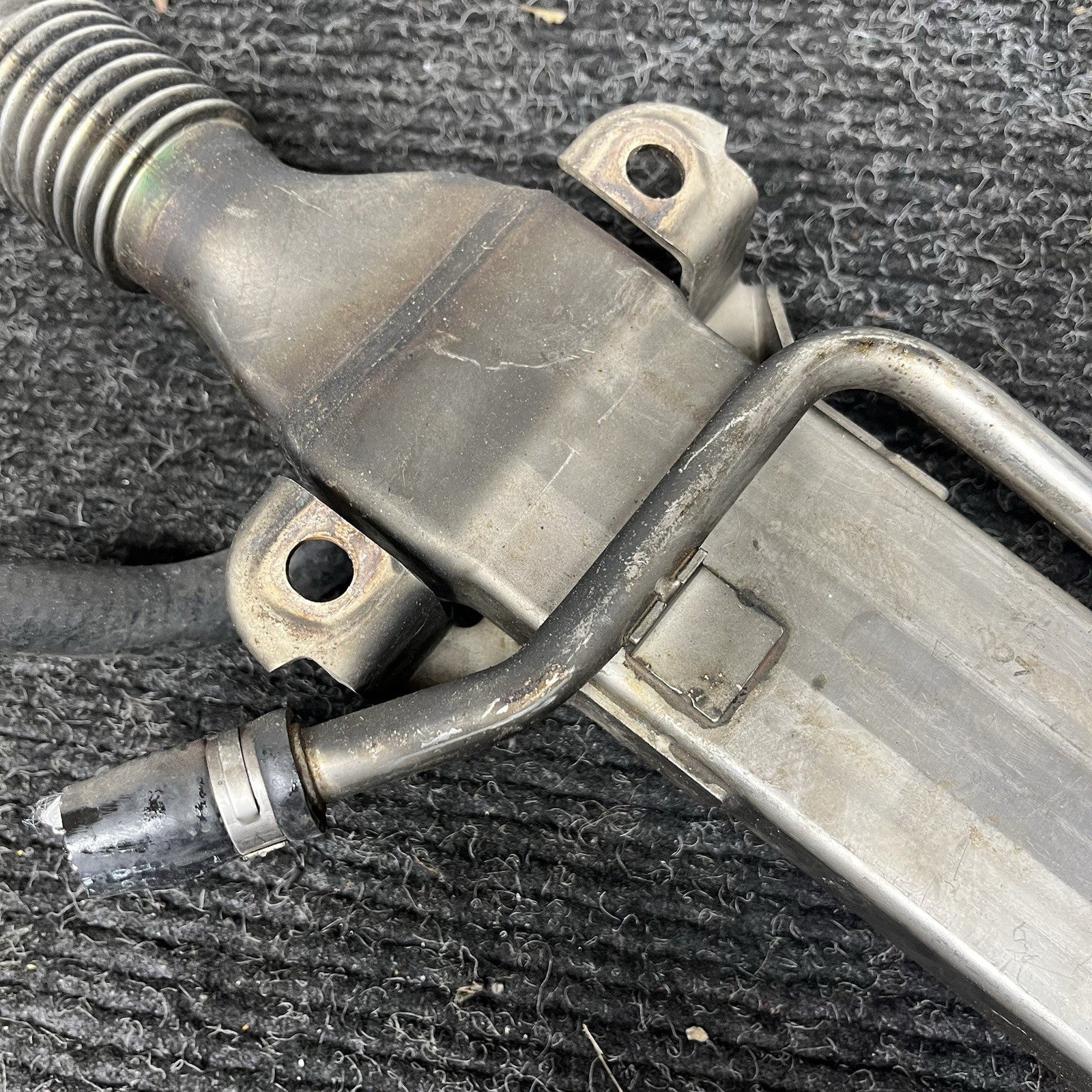 ☑️ 09-13 BMW E70 X5 35d M57Y Diesel Engine EGR Secondary Exhaust Gas Cooler OEM