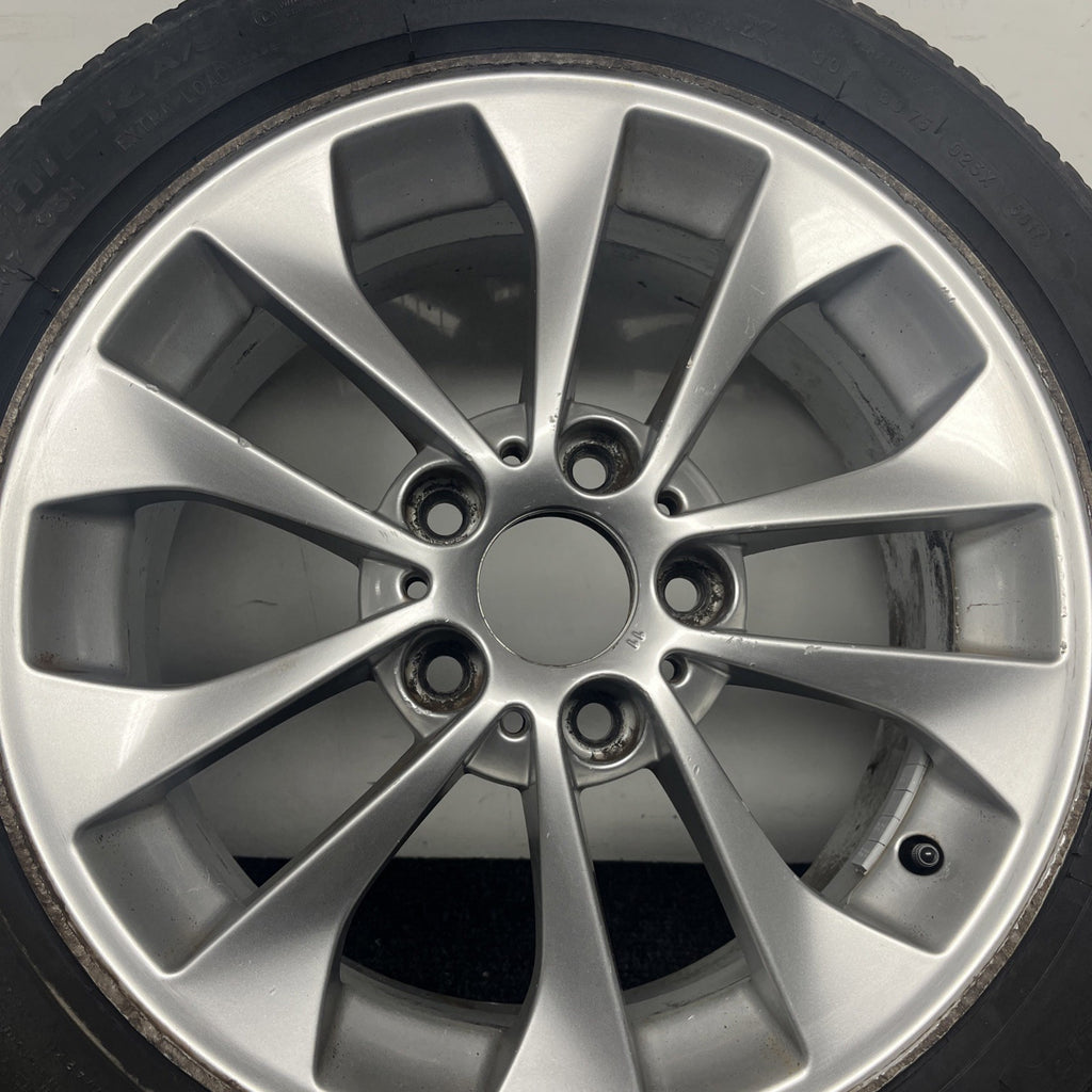 ☑️ Bmw E46 330 328 325 Oem Rim Factory Wheel 17" X 7" 10 Spoke Scuffs 6757042