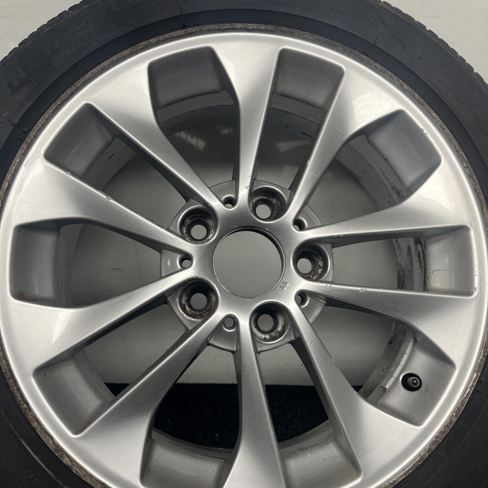 ☑️ Bmw E46 330 328 325 Oem Rim Factory Wheel 17" X 7" 10 Spoke Scuffs 6757042