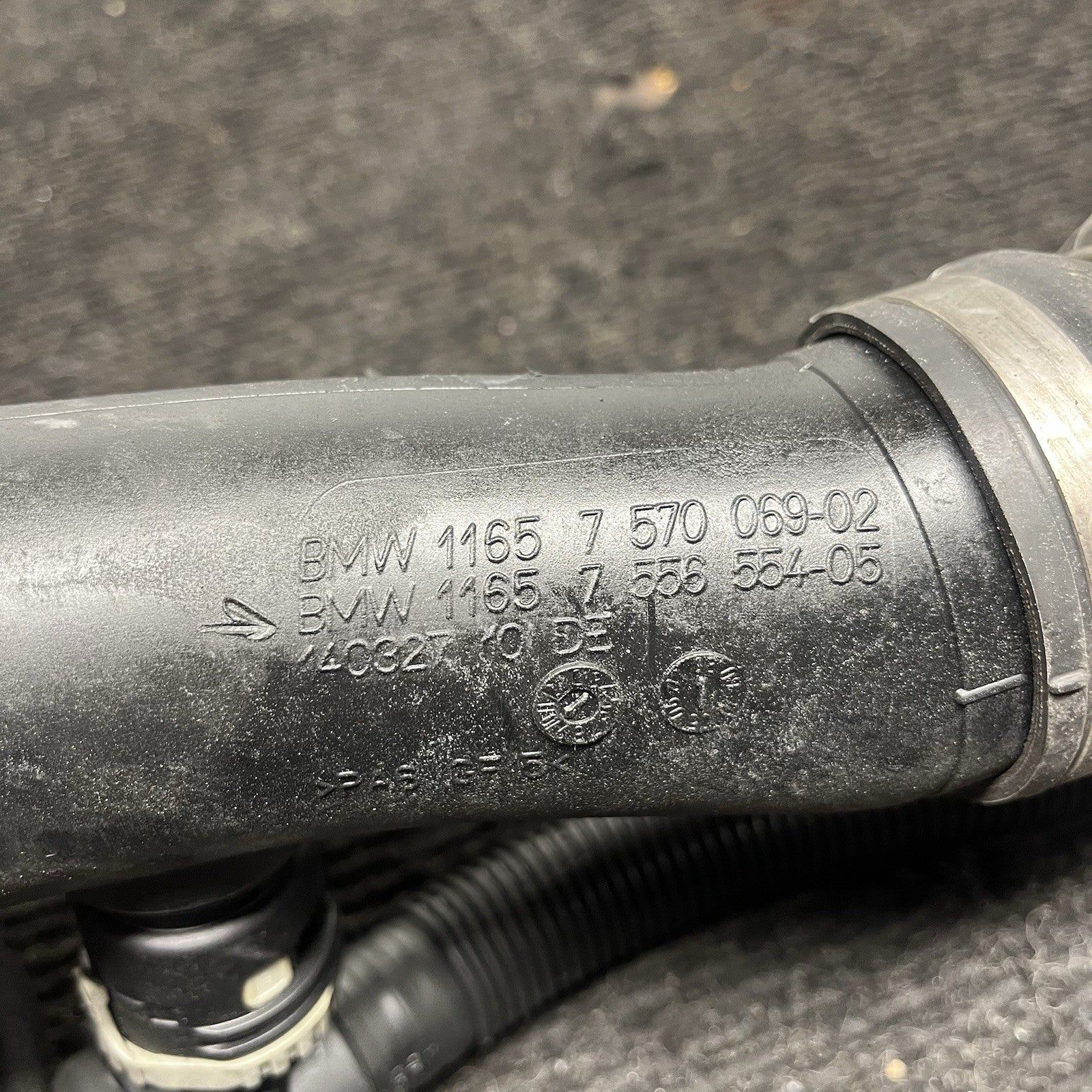 ☑️ 07-10 BMW E90 E92 335 N54 Charge Pipe Air Induction Diverter Pipe OEM