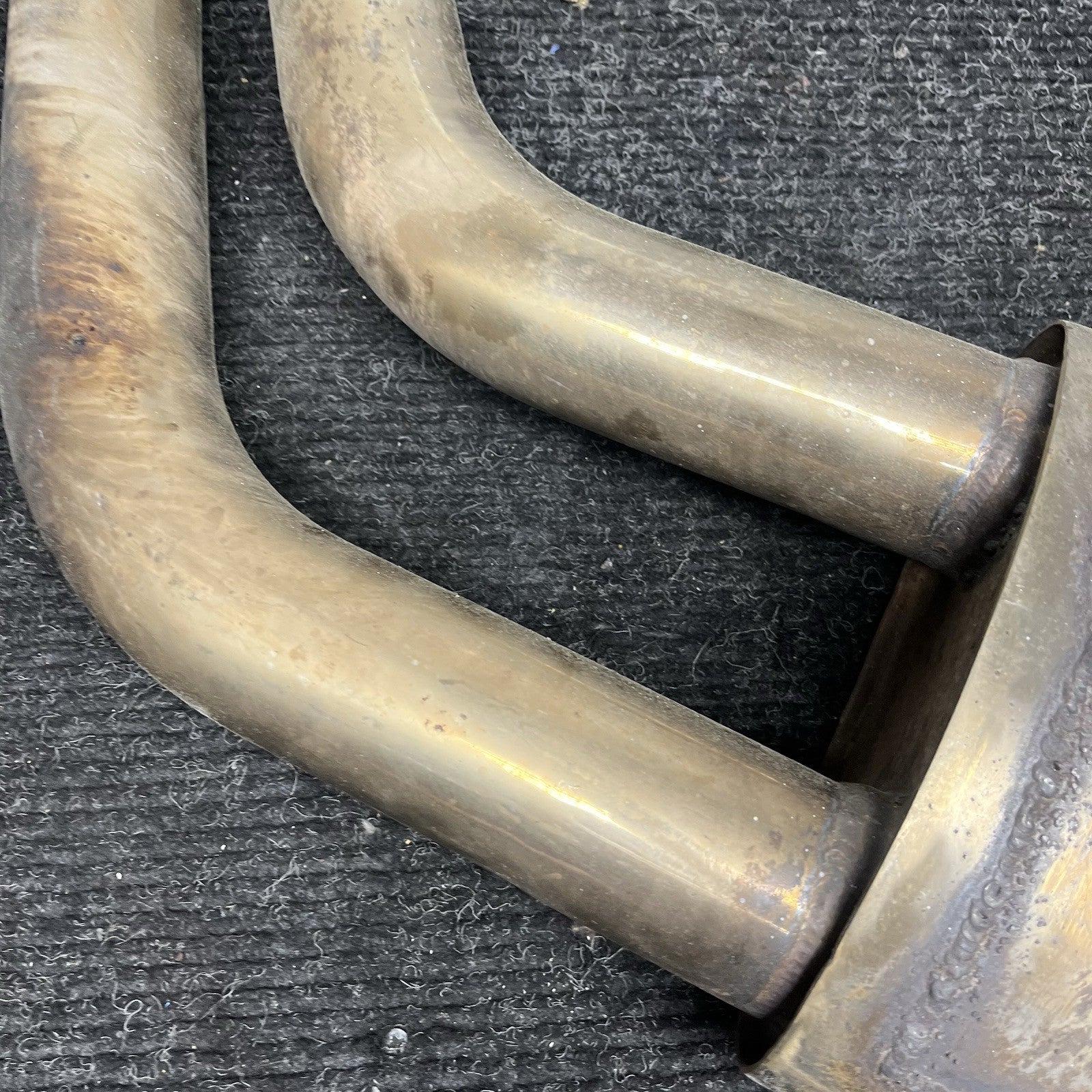 ☑️ 01-06 BMW E46 M3 Section 1 Exhaust Pipes W/ Resonator