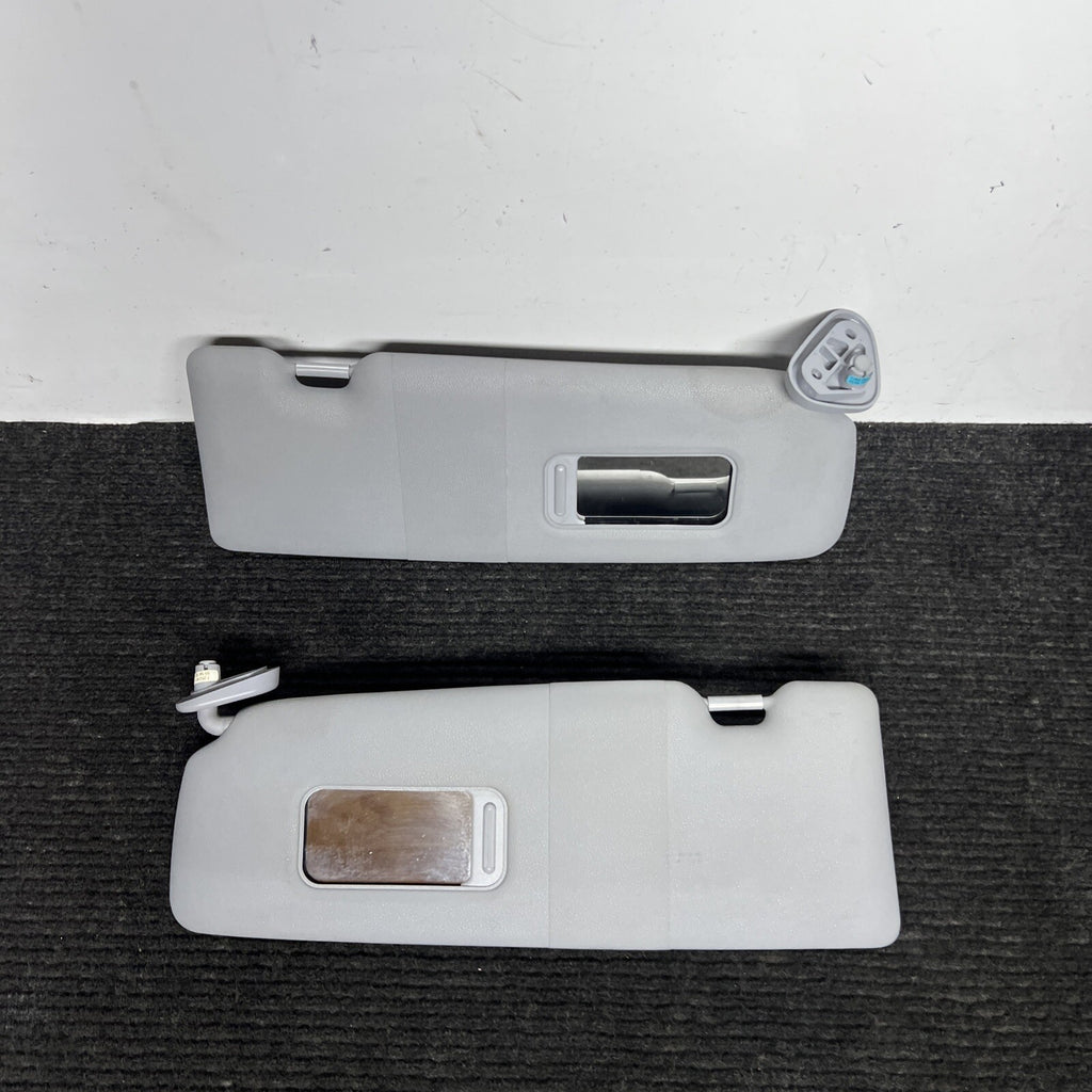 ☑️ BMW E82 128 135 Left Driver Upper Sun Shade Visor Blind Trim Set Cover Oem