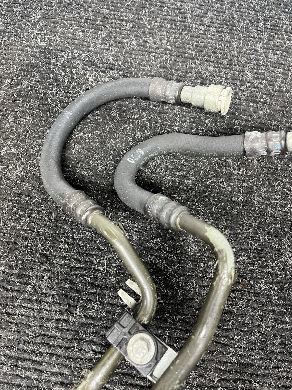 ☑️ 01-06 Bmw E46 330i 330ci Auto Transmission Oil Cooler Lines Pipes Set Oem