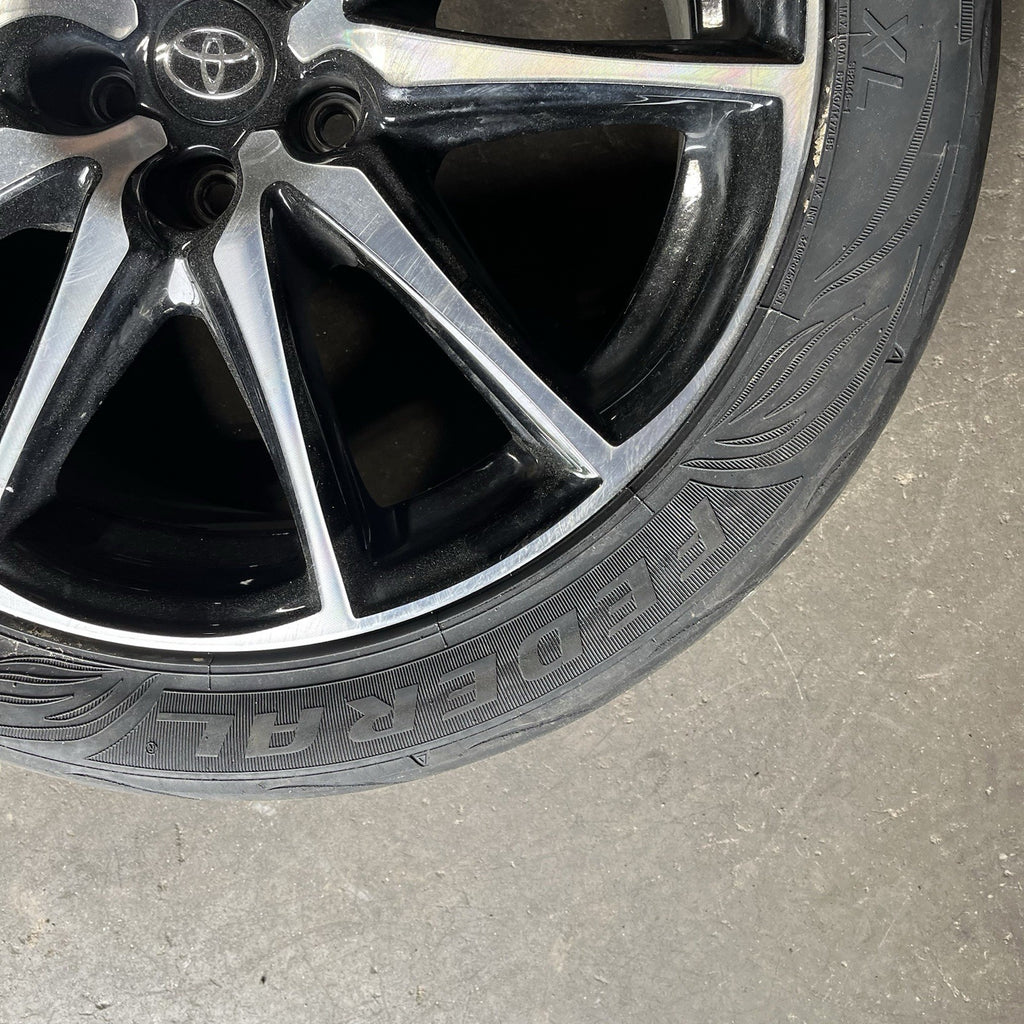 ☑️ 2022-26 Toyota GR86 Base Wheel Set Rim Tire 17” 17x7.5 +48 Offset Factory OEM