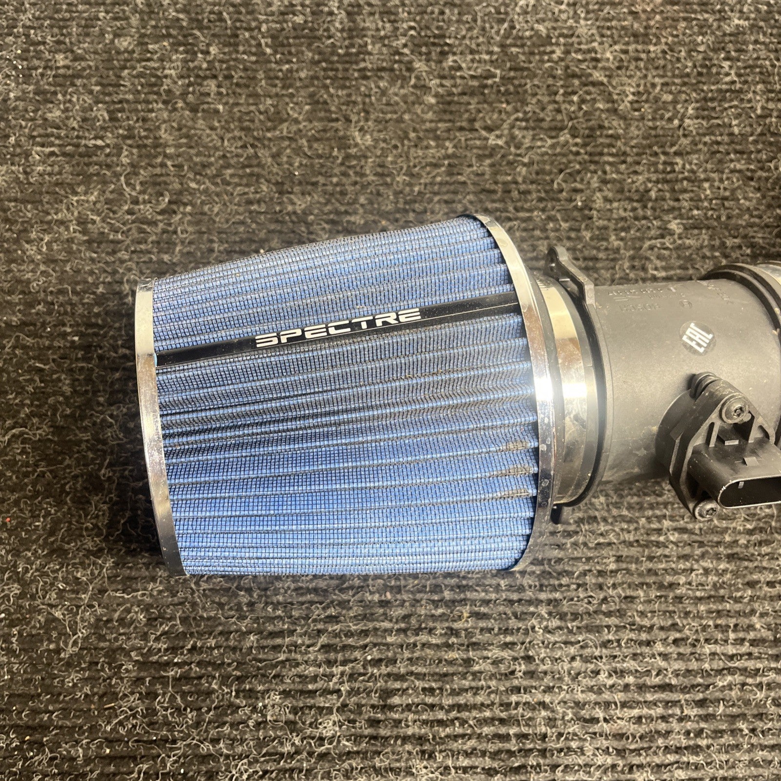 ☑️ 04-09 OEM Audi S4 4.2 Intake Throttle Body Hose Duct Tube W/ MAF and Filter