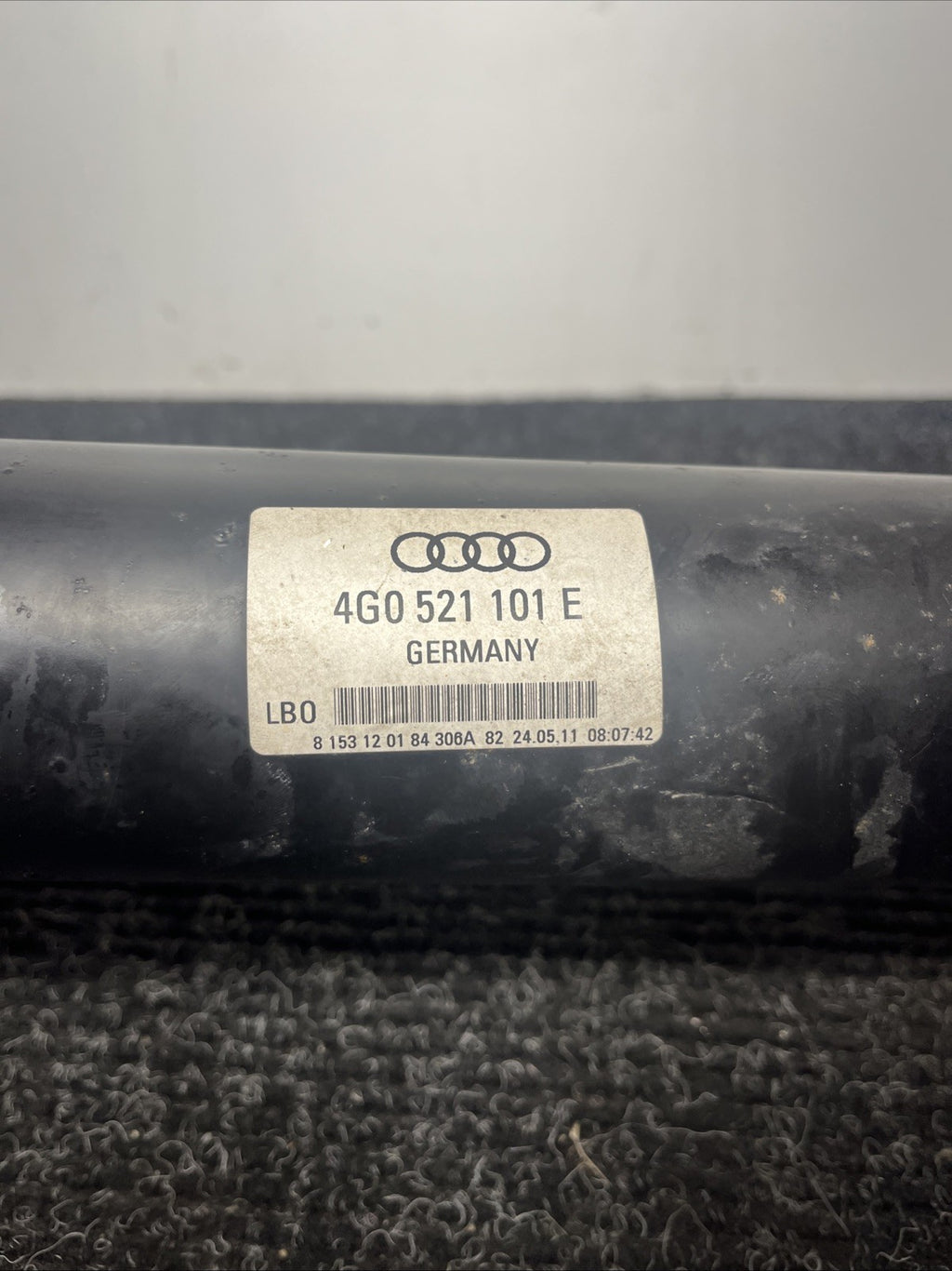 ☑️ 10-16 Audi S4 A4 REAR DRIVESHAFT PROPELLER DRIVE SHAFT OEM RK0521101AC