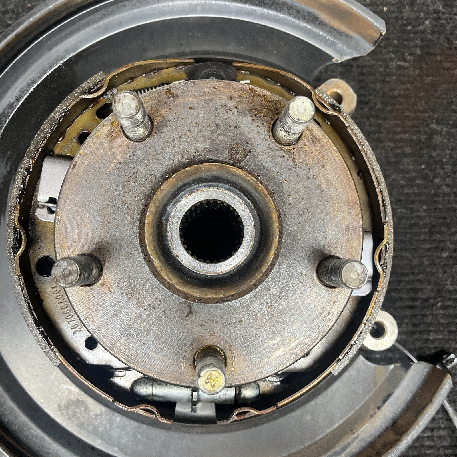 ☑️ 2015-2021 SUBARU WRX AWD REAR LEFT SIDE SPINDLE KNUCKLE & WHEEL HUB OEM