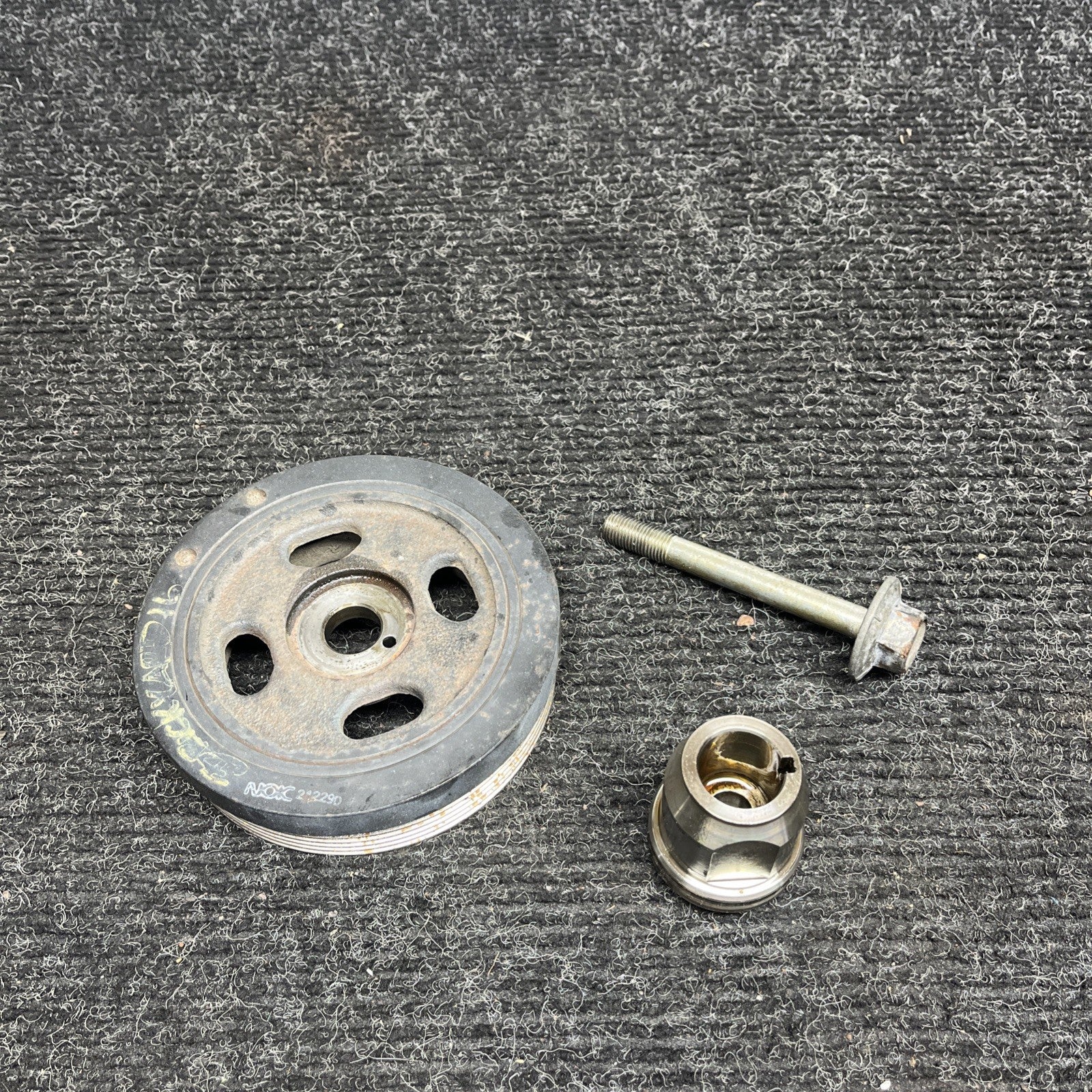 ☑️ 13-17 OEM Subaru BRZ Toyota 86 FRS Crank Pulley Harmonic Balancer Damper