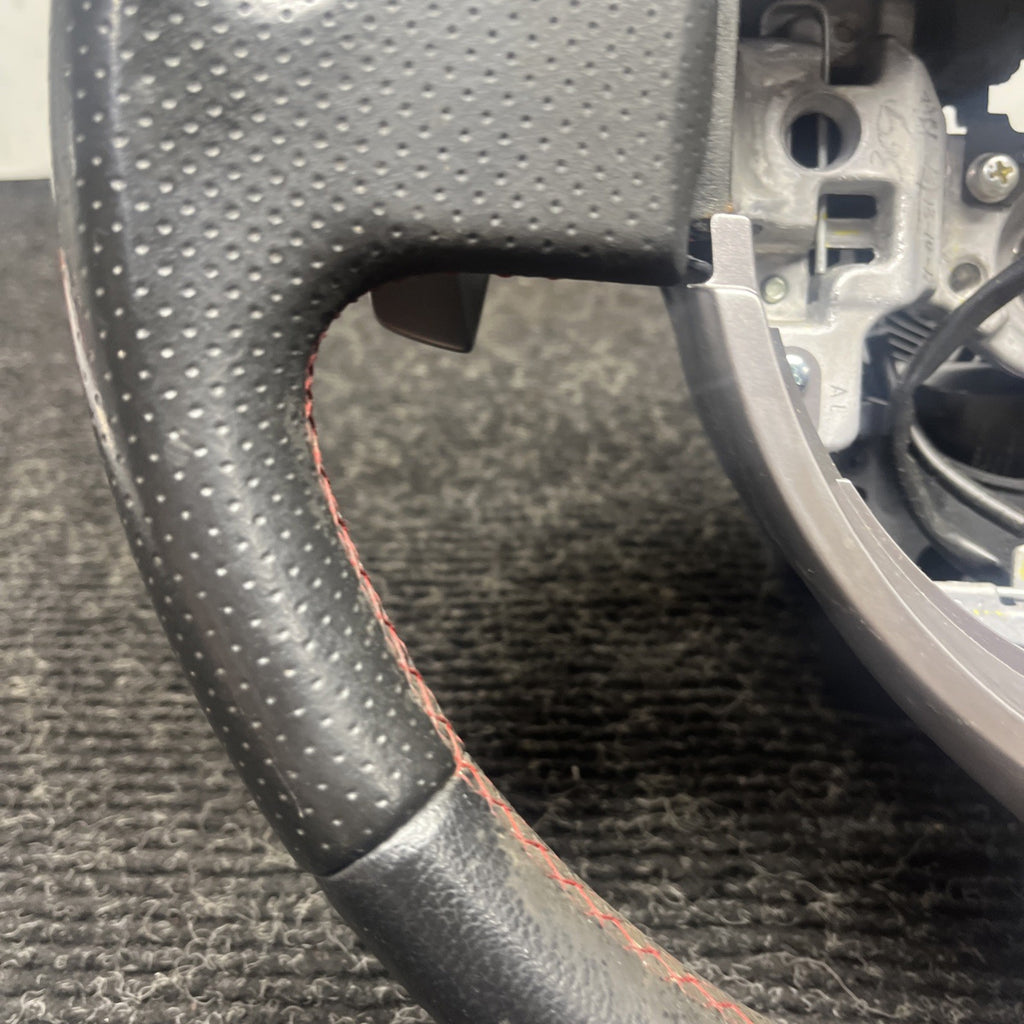 ☑️ 2013-2016 SCION FRS Subaru BRZ OEM Steering wheel Red Stitched Shift Paddles