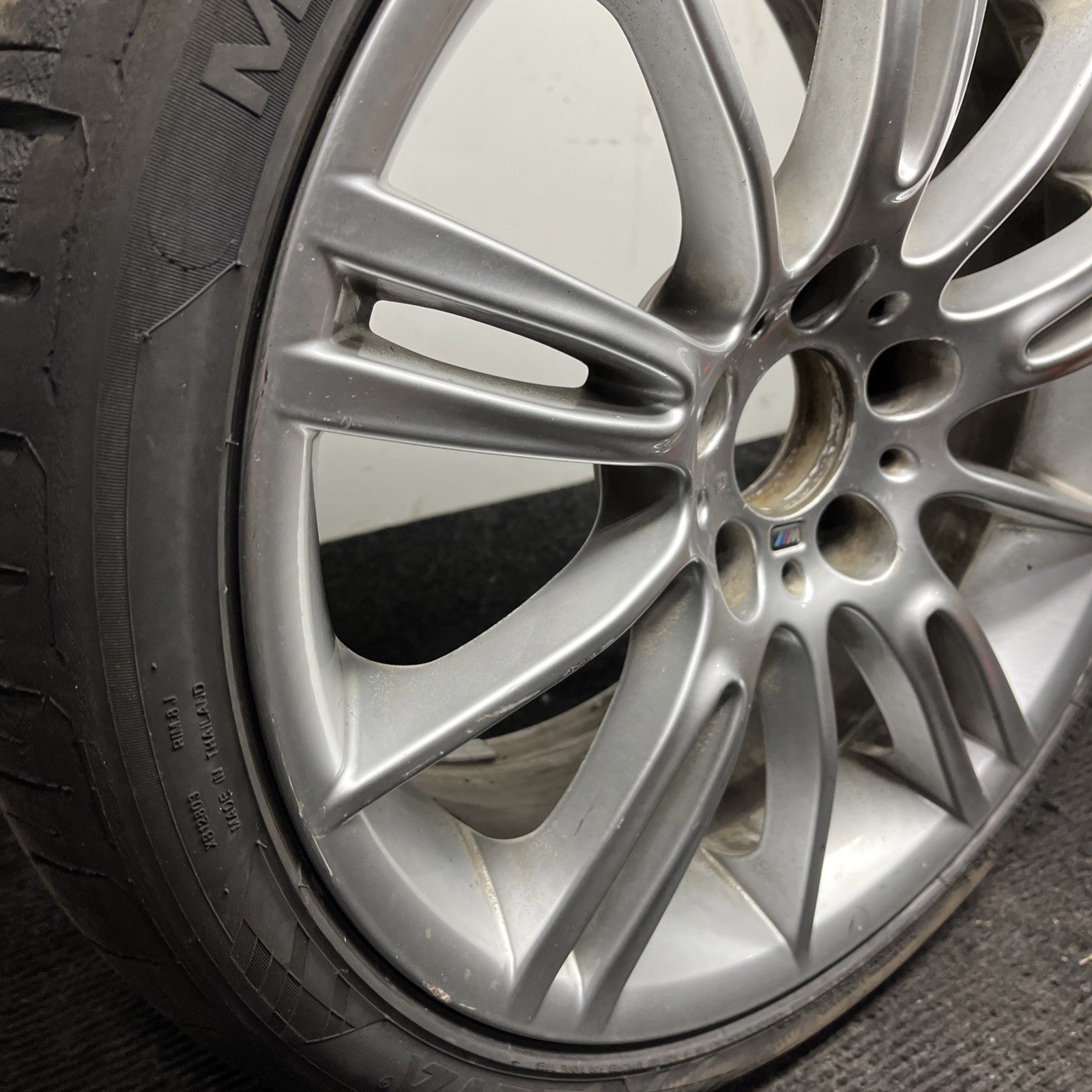 ☑️ BMW OEM Front Alloy Wheel Rim M Sport Style 193 BMW 328 335 18 inch Bad Tire*