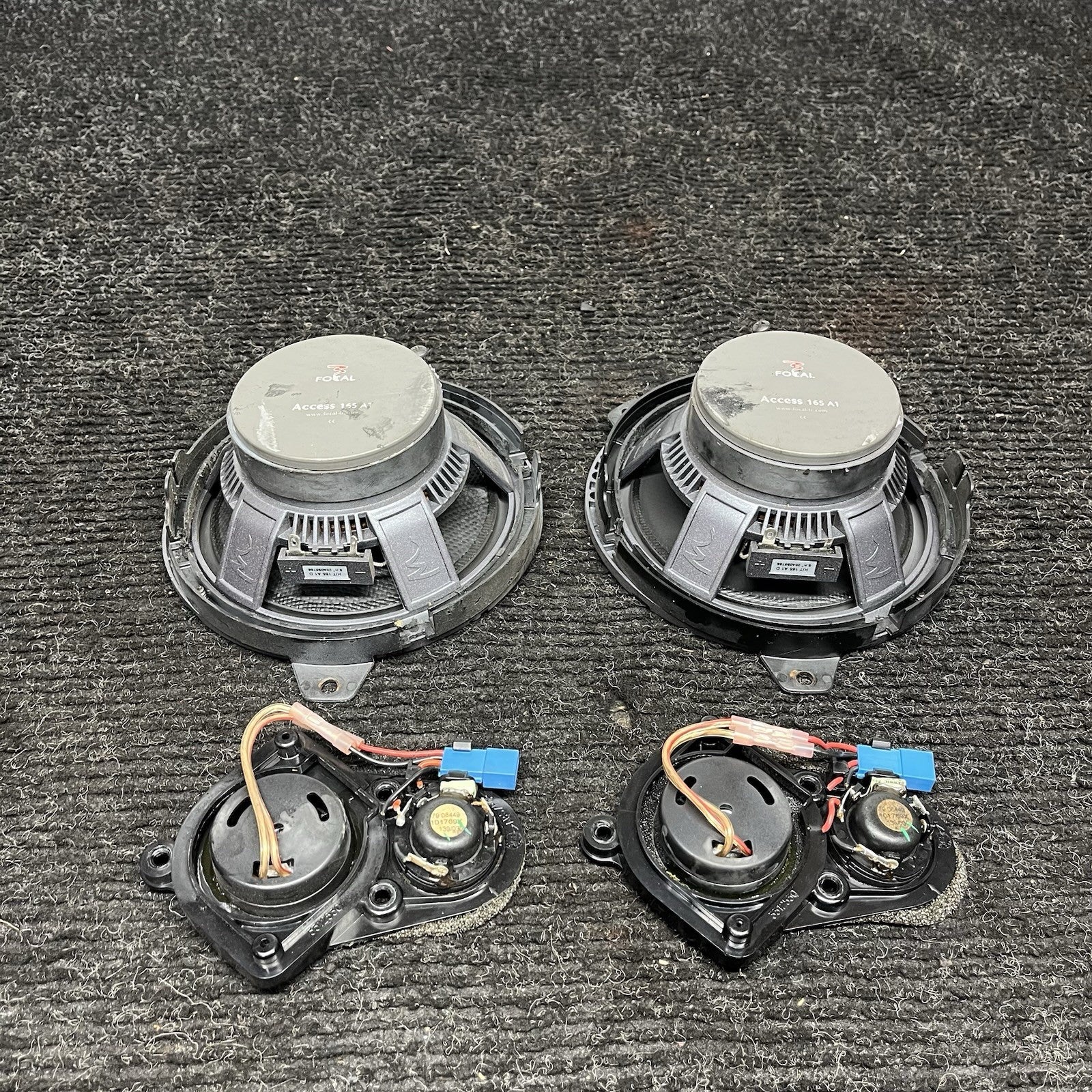☑️ Focal Access 6.5" 120W RMS 2-Way Component Speakers Mid Tweeter 165A1