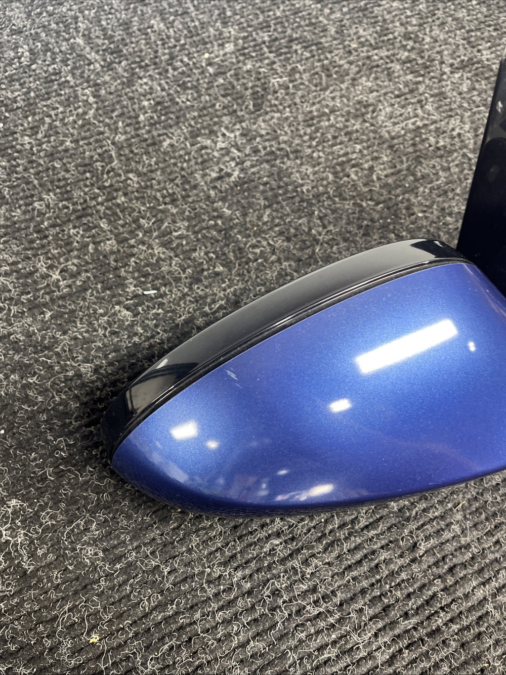 ☑️ 08-10 OEM BMW E88 E82 128 135 Passenger Side Mirror Heated Montego Blue