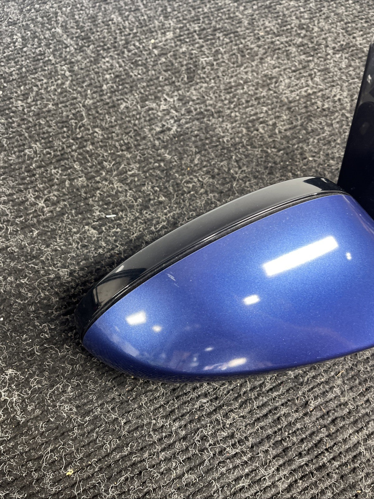 ☑️ 08-10 OEM BMW E88 E82 128 135 Passenger Side Mirror Heated Montego Blue