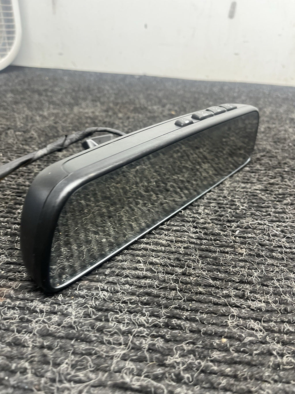☑️ 17-20 WRX STI REAR VIEW MIRROR AUTO DIMMING HOMELINK W/ HARNESS OEM