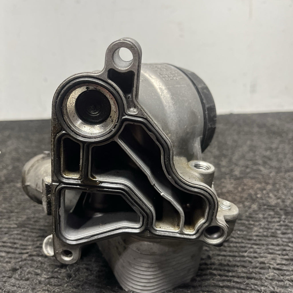 ☑️ 2007-2013 BMW 328i 528i N52 Oil Filter Housing Heat Exchanger OEM 11427516383