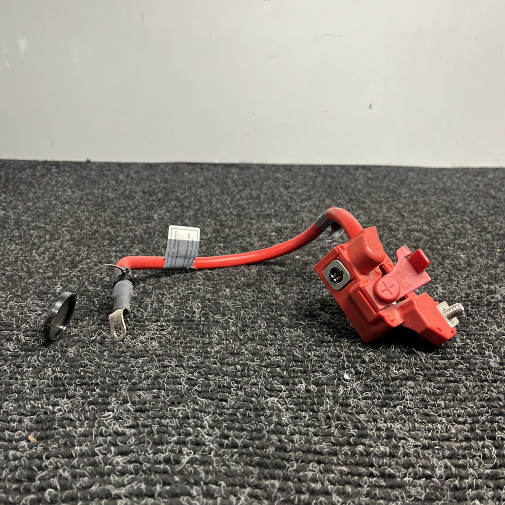 ☑️ 06-13 OEM BMW E82 E90 E92 M3 Battery Plus Pole Terminal Positive Red Cable