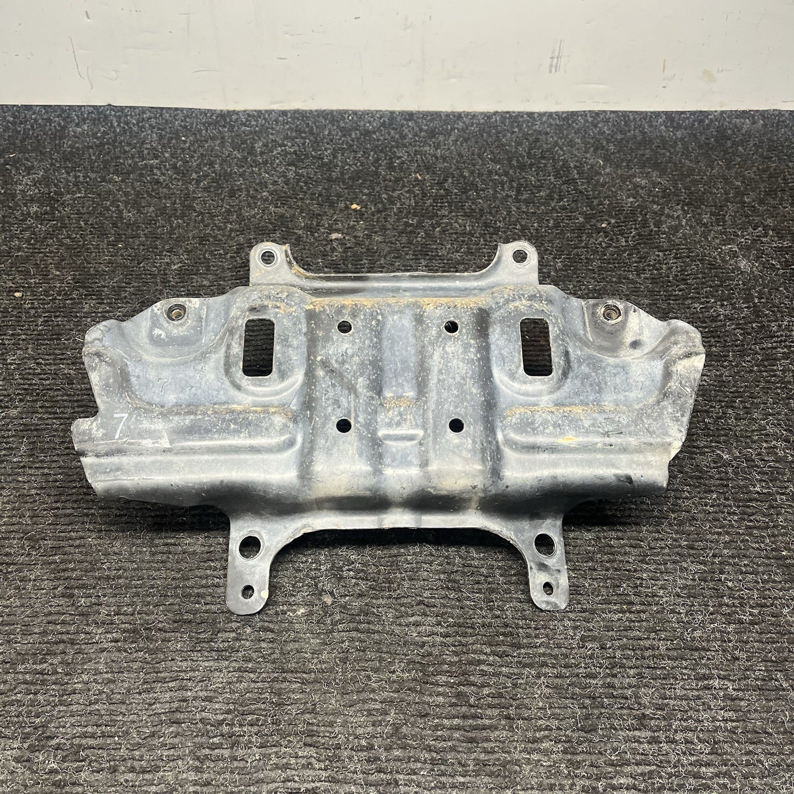 ☑️ 15-21 SUBARU WRX AWD STEERING GEAR RACK SUPPORT BRACKET REINFORCED PLATE OEM