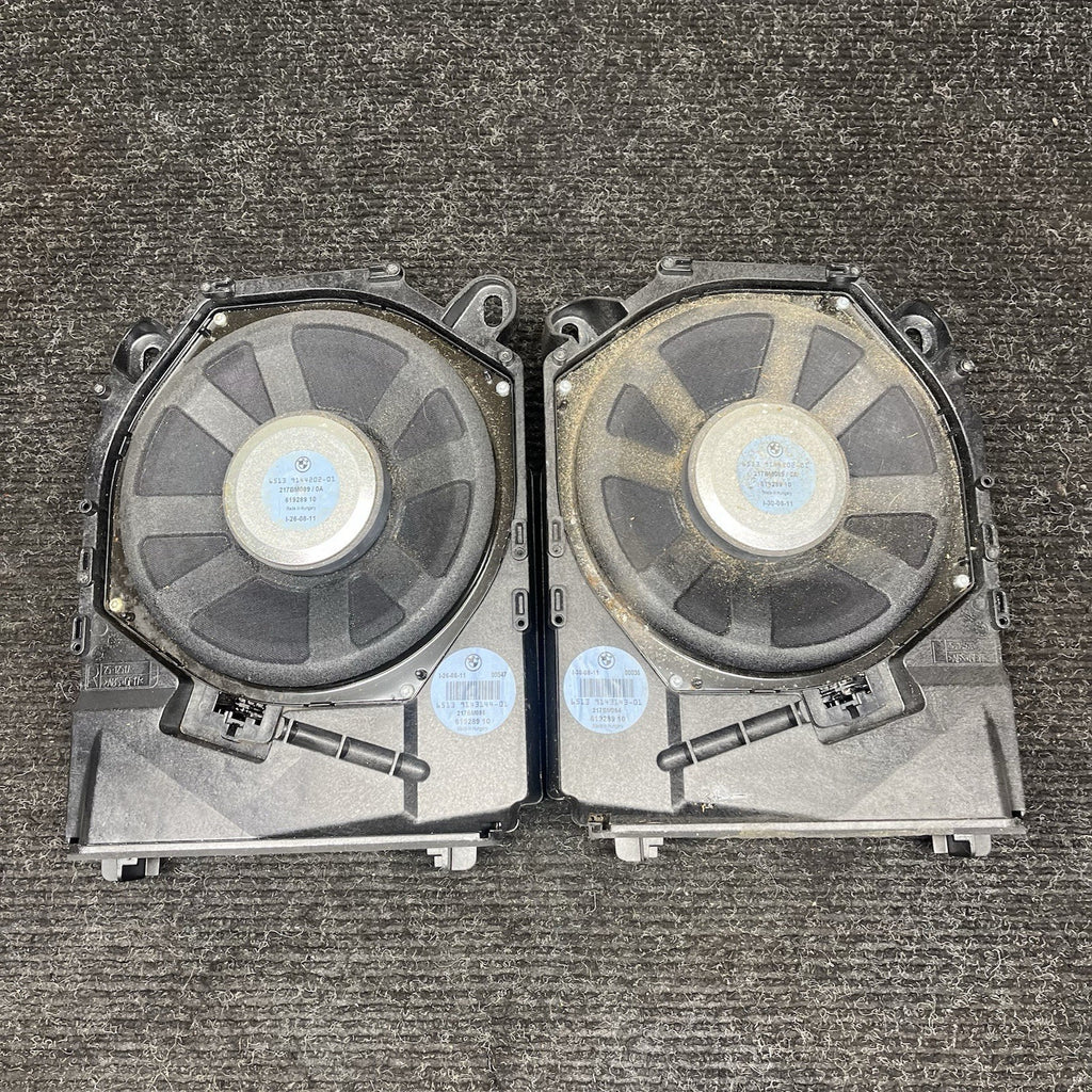 ☑️ 06-13 OEM BMW E82 E90 E92 E93 HiFi Hi-Fi Bass Audio Speaker Sub Subwoofer SET