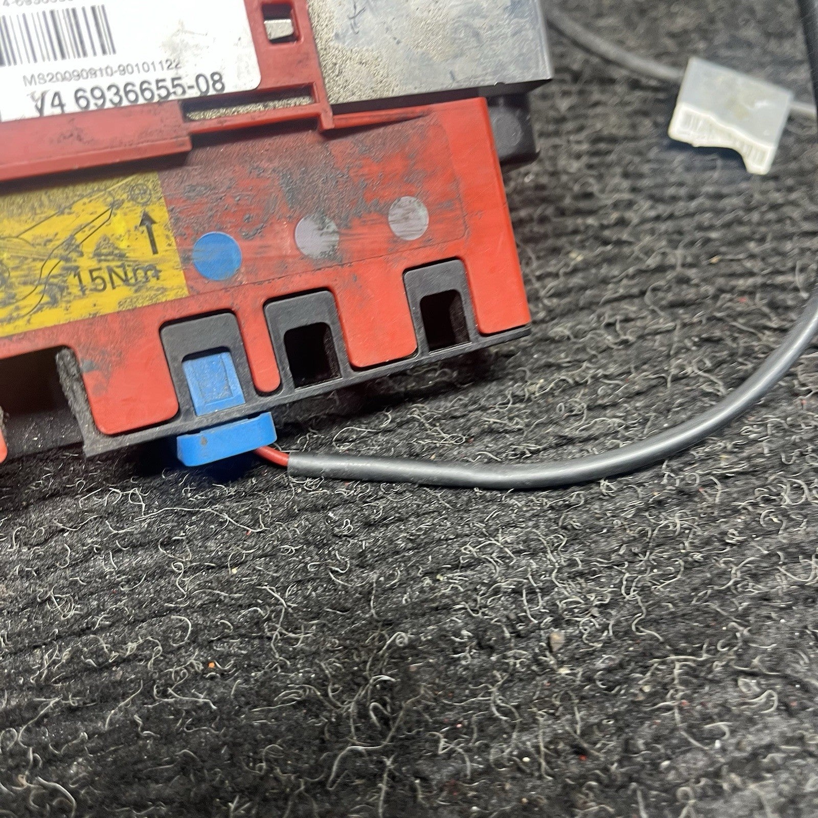 ☑️ 06-13 OEM BMW E92 E93 Battery Power Lead Junction Distribution Fuse Box