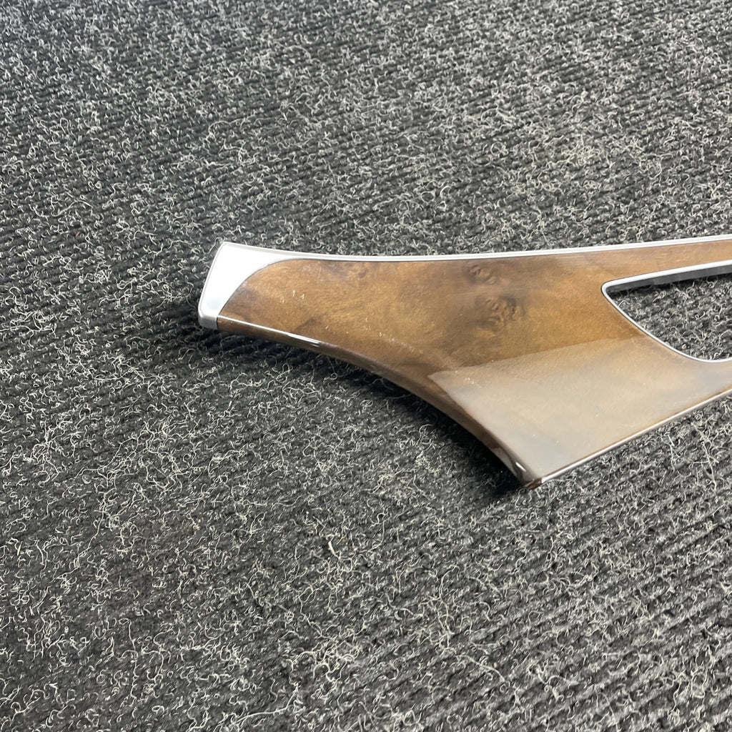 ☑️ 2012-2018 Audi A6 S6 Front Passenger Door Panel Trim Wood Grain Right