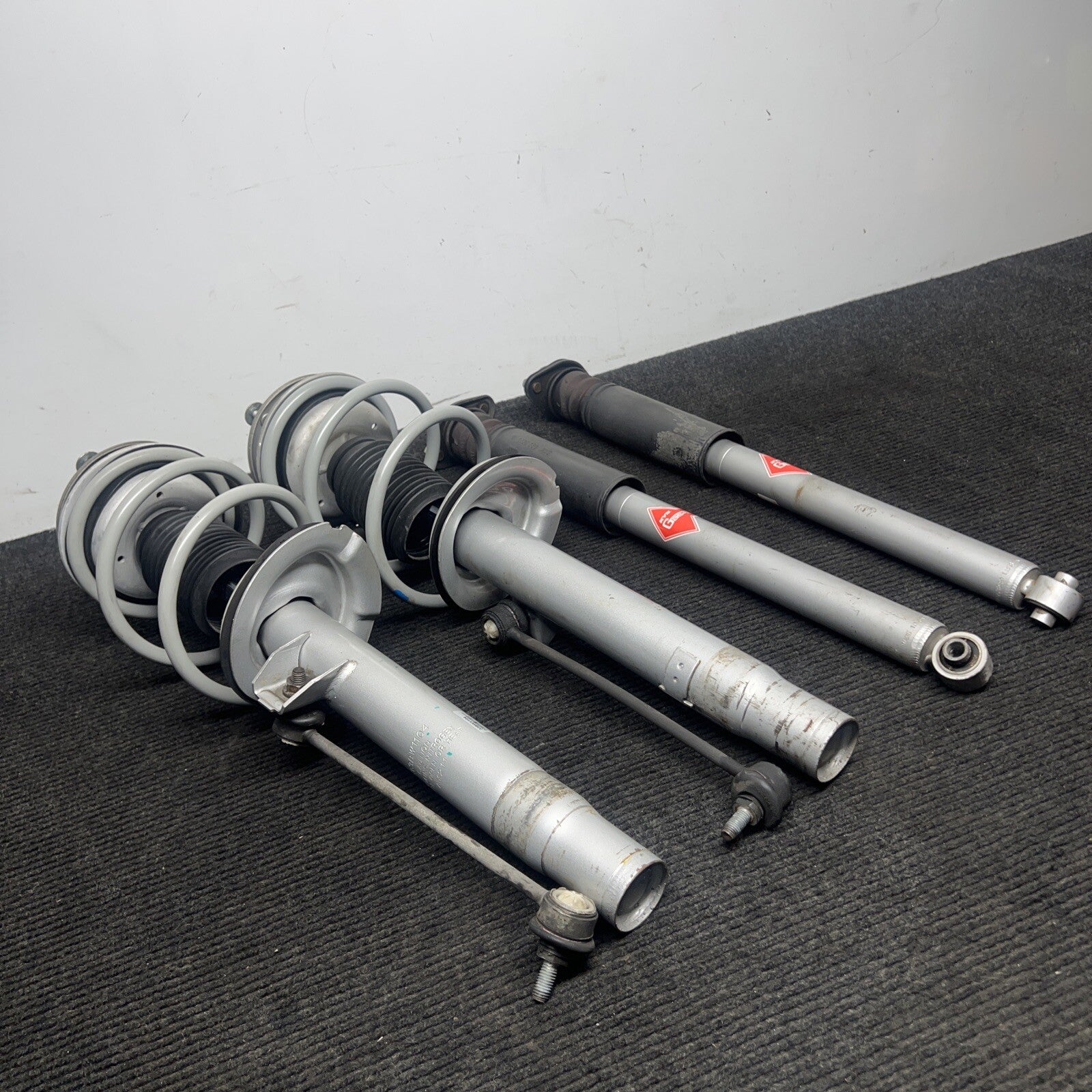 ☑️ BMW 323 328 330  2000-2006 Pair Front Monroe Quick Struts W/KYB Rear Shocks