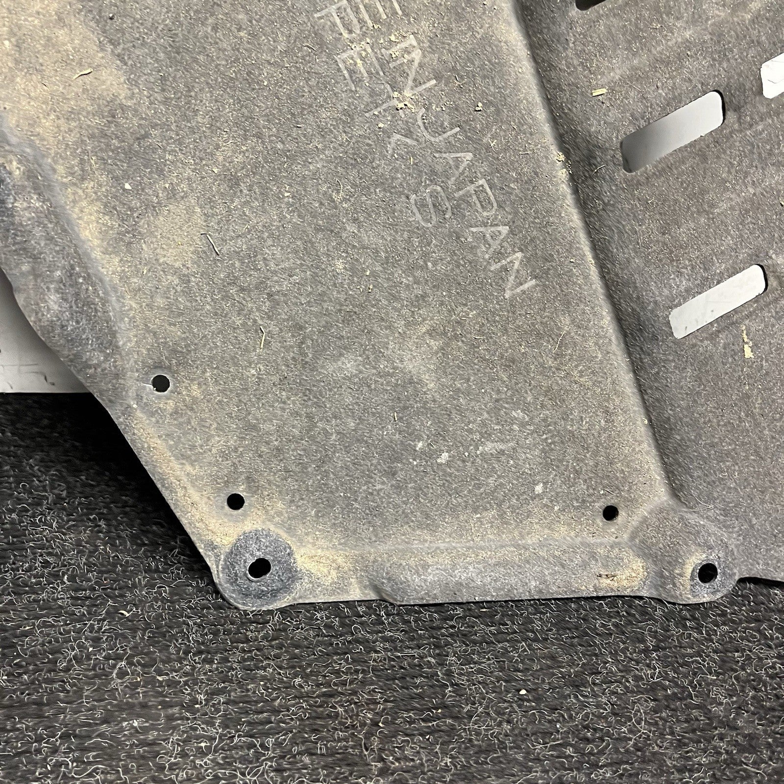 ☑️ 2024 TOYOTA GR86 BRZ OEM ENGINE TRAY REARWARD UNDER SHIELD COVER GUARD