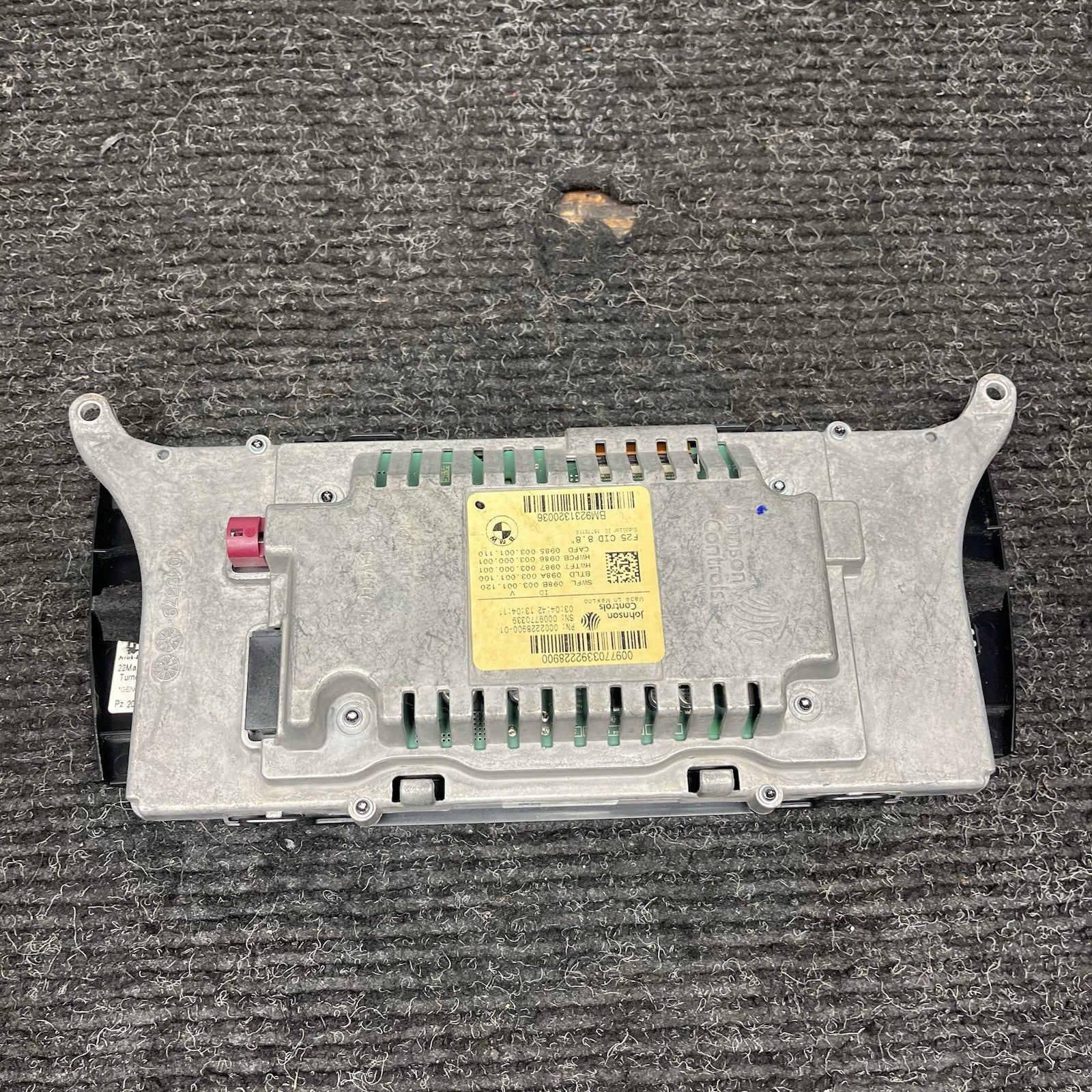 ☑️ 2011-14 BMW F25 X3 CID 8.8" Navigation Information Display Screen Monitor OEM
