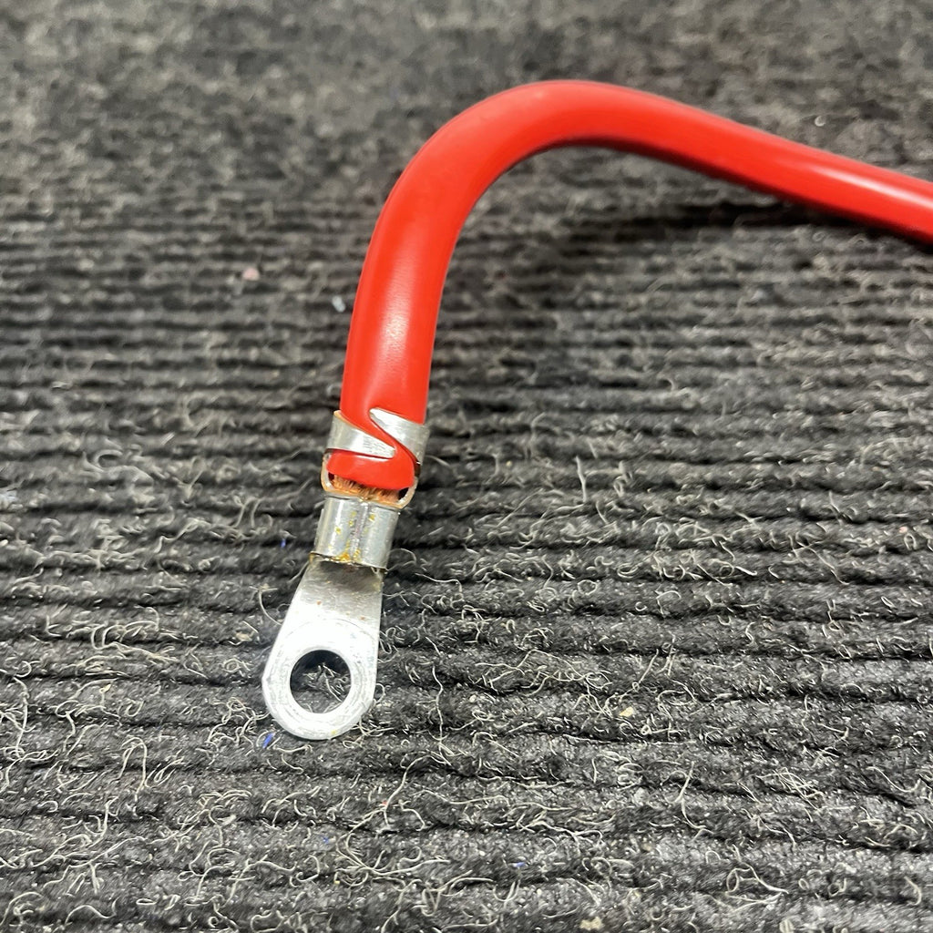 ☑️ OEM BMW E82 E88 E90 Positive Red Battery Pole Terminal Wiring Cable 6988974