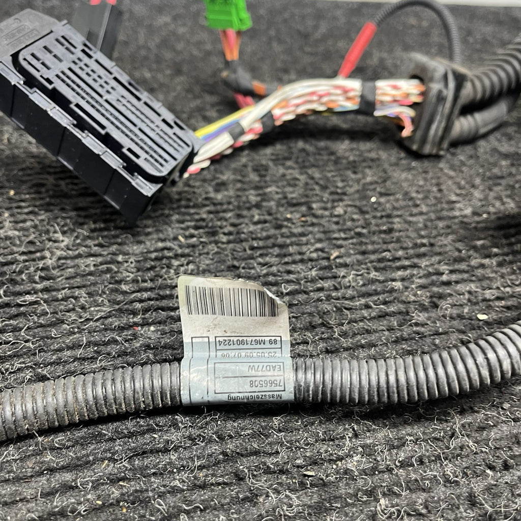 ☑️ Engine N54 Motor Injector Wiring Harness Cable Injection Plug OEM BMW