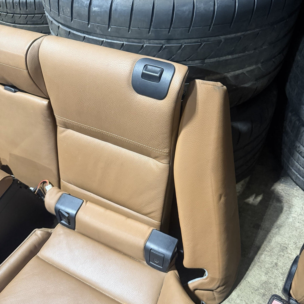 ☑️ 07-13 BMW E93 335 Convertible OEM Saddle Brown Interior Seats Complete Heated