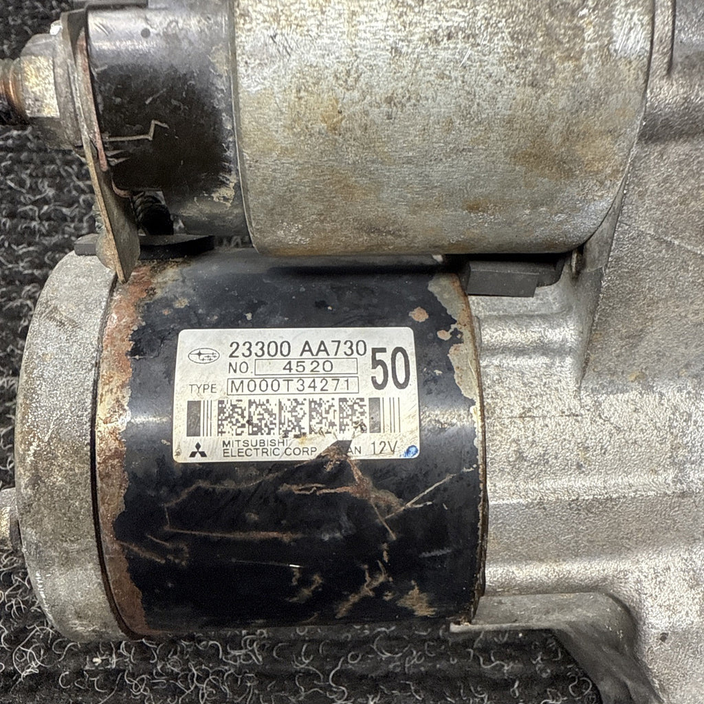 ☑️ 2013-2017 Scion FRS Subaru BRZ Starter Motor Manual Trans MT 23300AA730 OEM