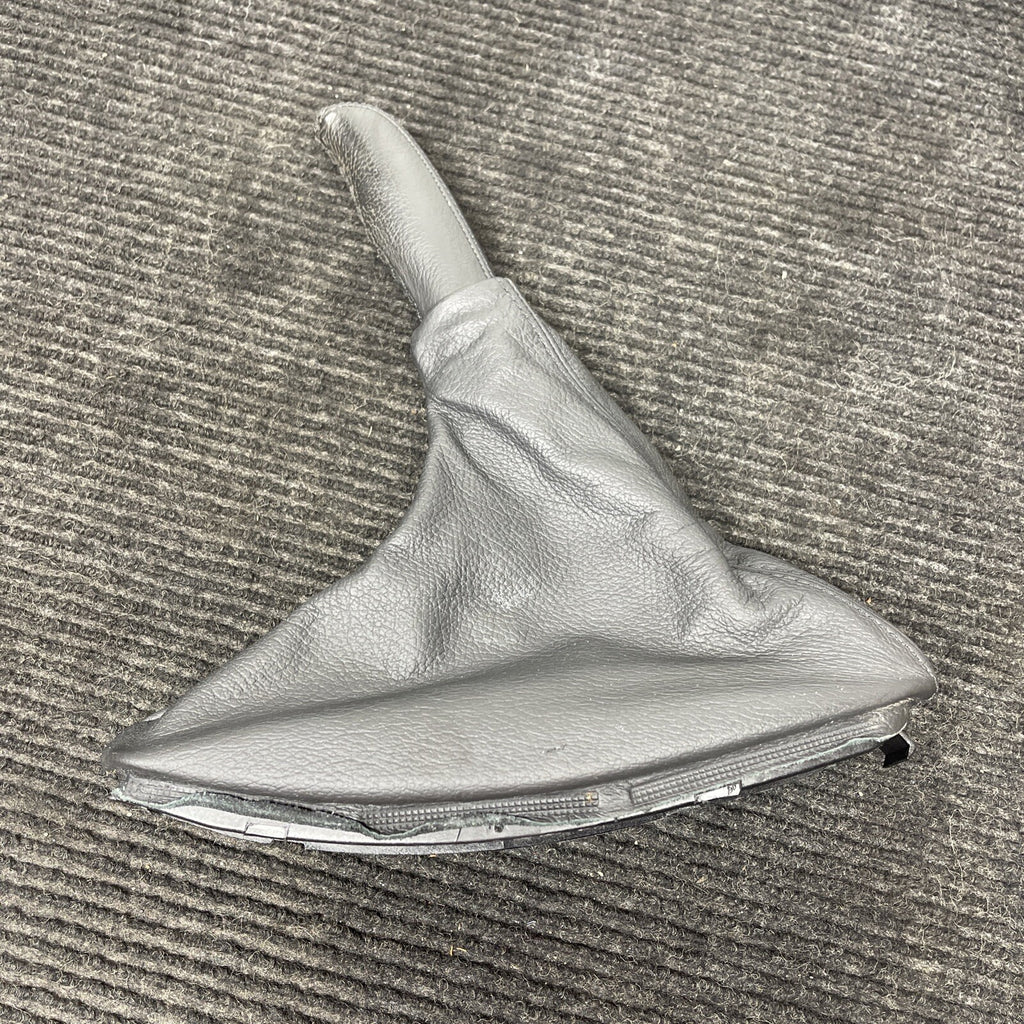 ☑️ BMW E46 Parking Brake Emergency Brake Handle Leather w/ Boot