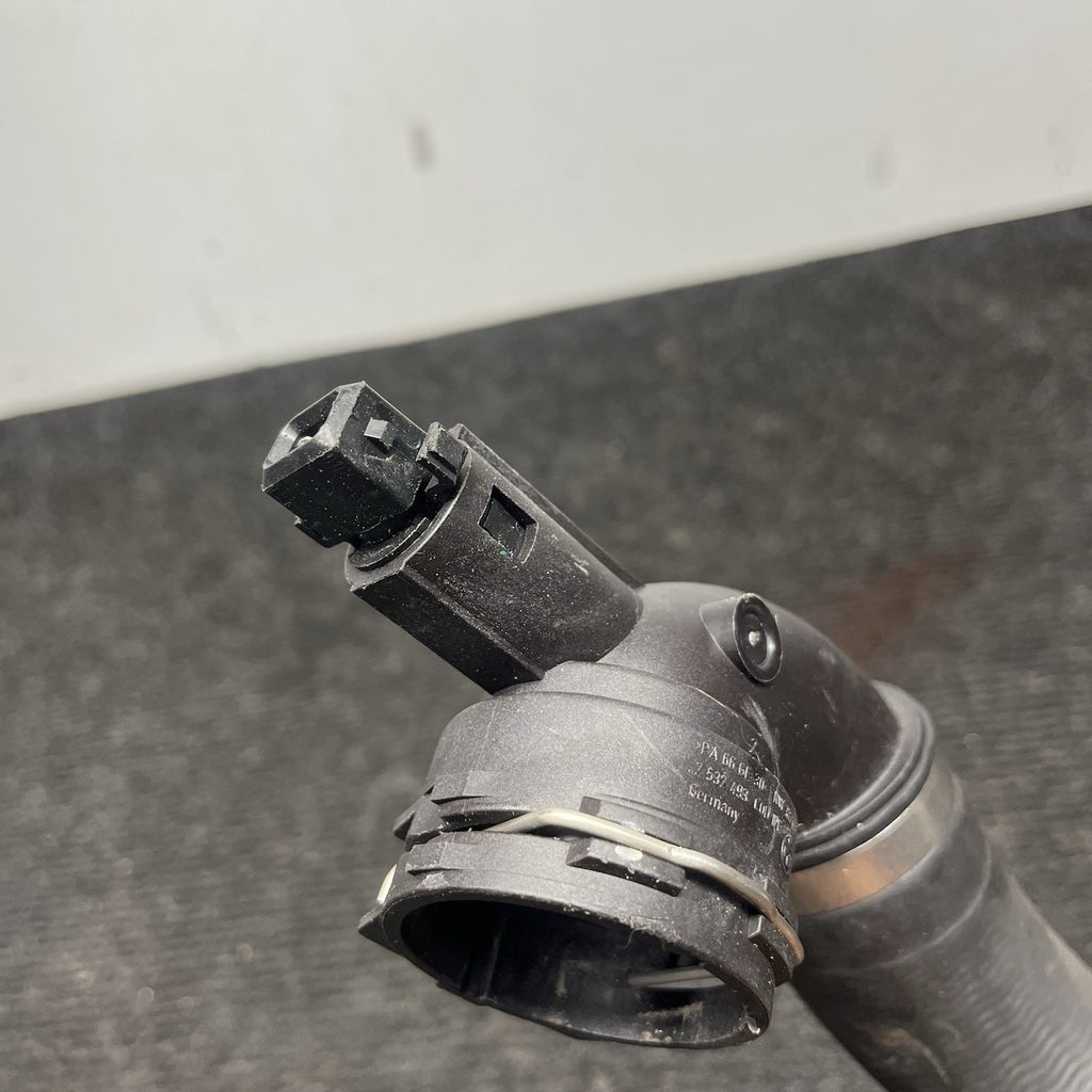 ☑️ 08-13 BMW E90 E82 Front Radiator Lower Coolant Inlet Hose Pipe 7532493 OEM