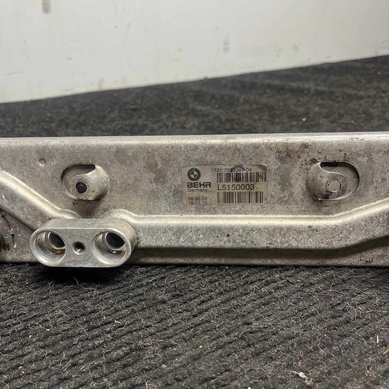 ☑️ 07-13 BMW E70 E71 X5 X6 Transmission Oil Cooler Heat Exchanger 7553389 OEM