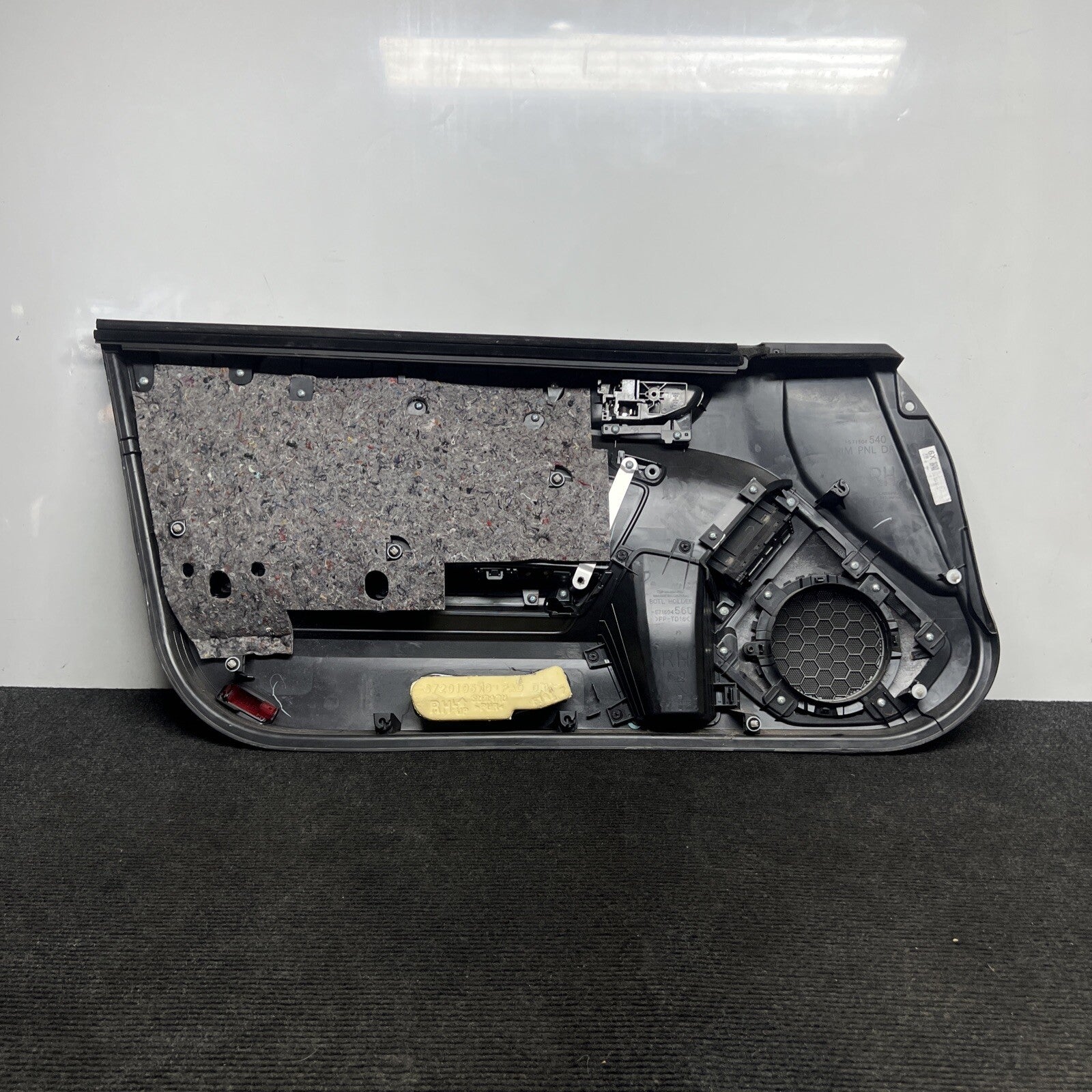 ☑️2015 SCION FRS FR-S BRZ RIGHT PASSENGER DOOR PANEL OEM LEATHER RED STITCH