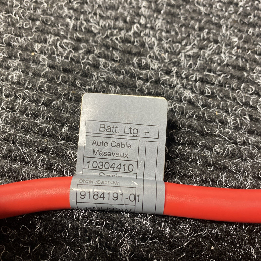 ☑️ 06-13 OEM BMW E82 E90 E92 M3 Battery Plus Pole Terminal Positive Red Cable
