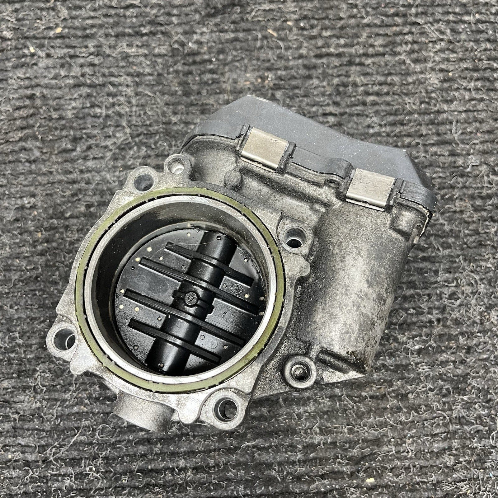 ☑️ 09-12 BMW F01 F02 750Li 4.4L N63 Engine Left Throttle Body 1354 7555944 OEM