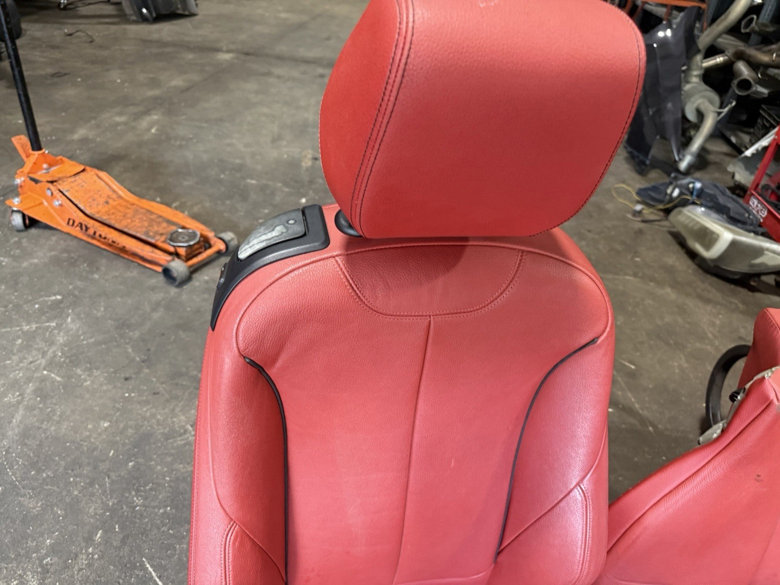 ☑️14-20 OEM BMW F22 M235 Leather Dakota Sport Seats Door Panels Interior RED SET