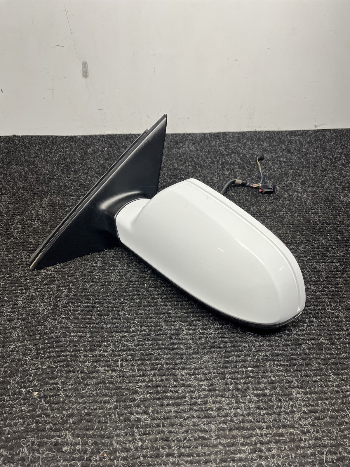 ☑️ 10-16 AUDI B8 S4 A4 FRONT LEFT SIDE EXTERIOR DOOR MIRROR ALUMINUM AUTODIM OEM