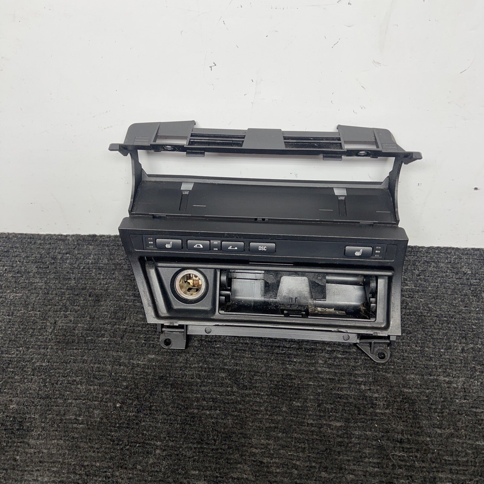 ☑️ 01-06 E46 BMW CONVERTIBLE FRONT ASHTRAY CENTER CONSOLE COMPARTMENTS COMPLETE