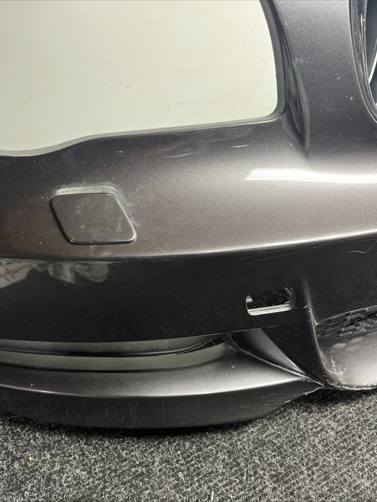 ☑️ 08-13 OEM BMW E82 E88 135 Front Bumper M Sport Sparkling Metallic A22/7 *NOTE