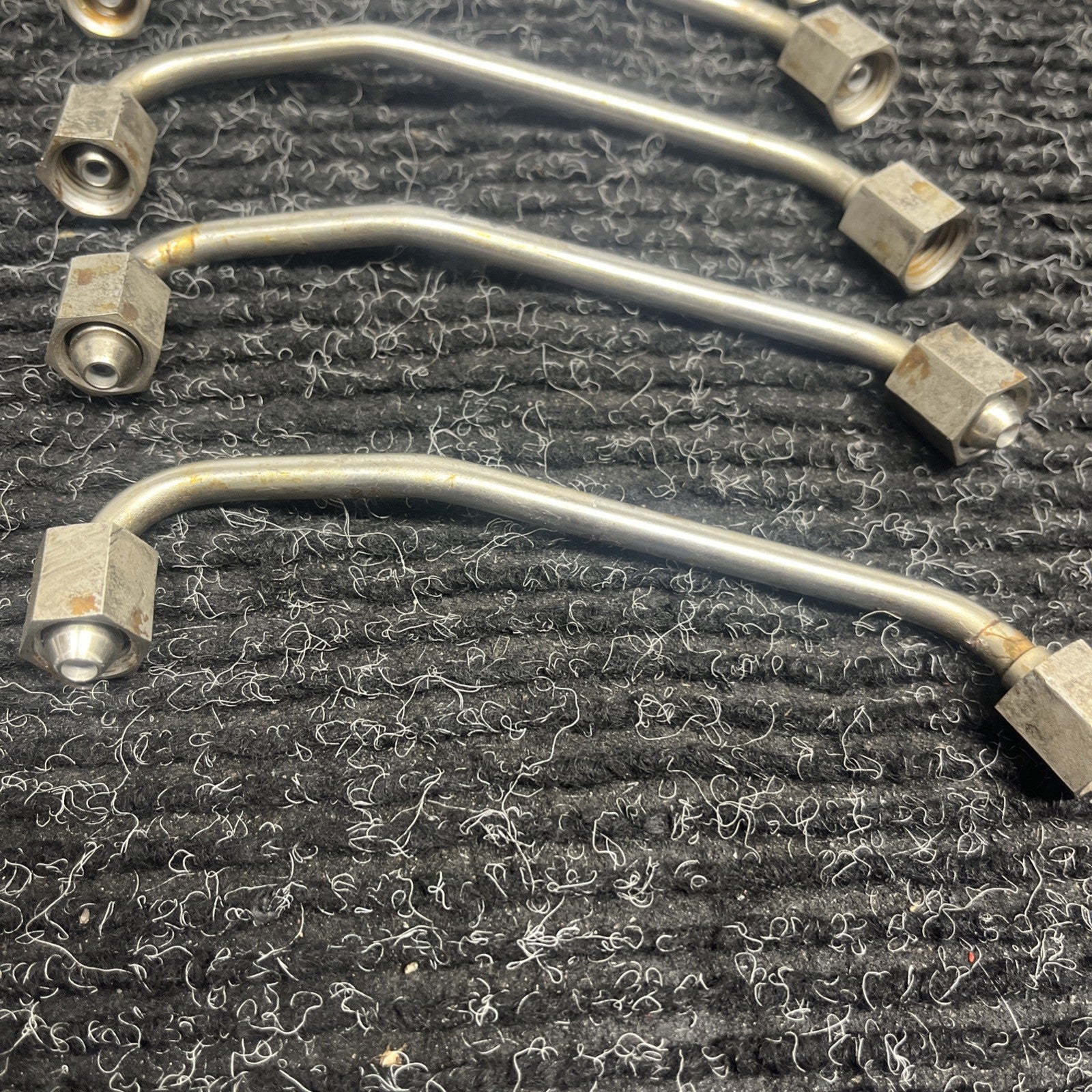 ☑️ 07-13 BMW N54 135i 335i 535i HIGH PRESSURE FUEL INJECTOR LINES PIPE SET OEM
