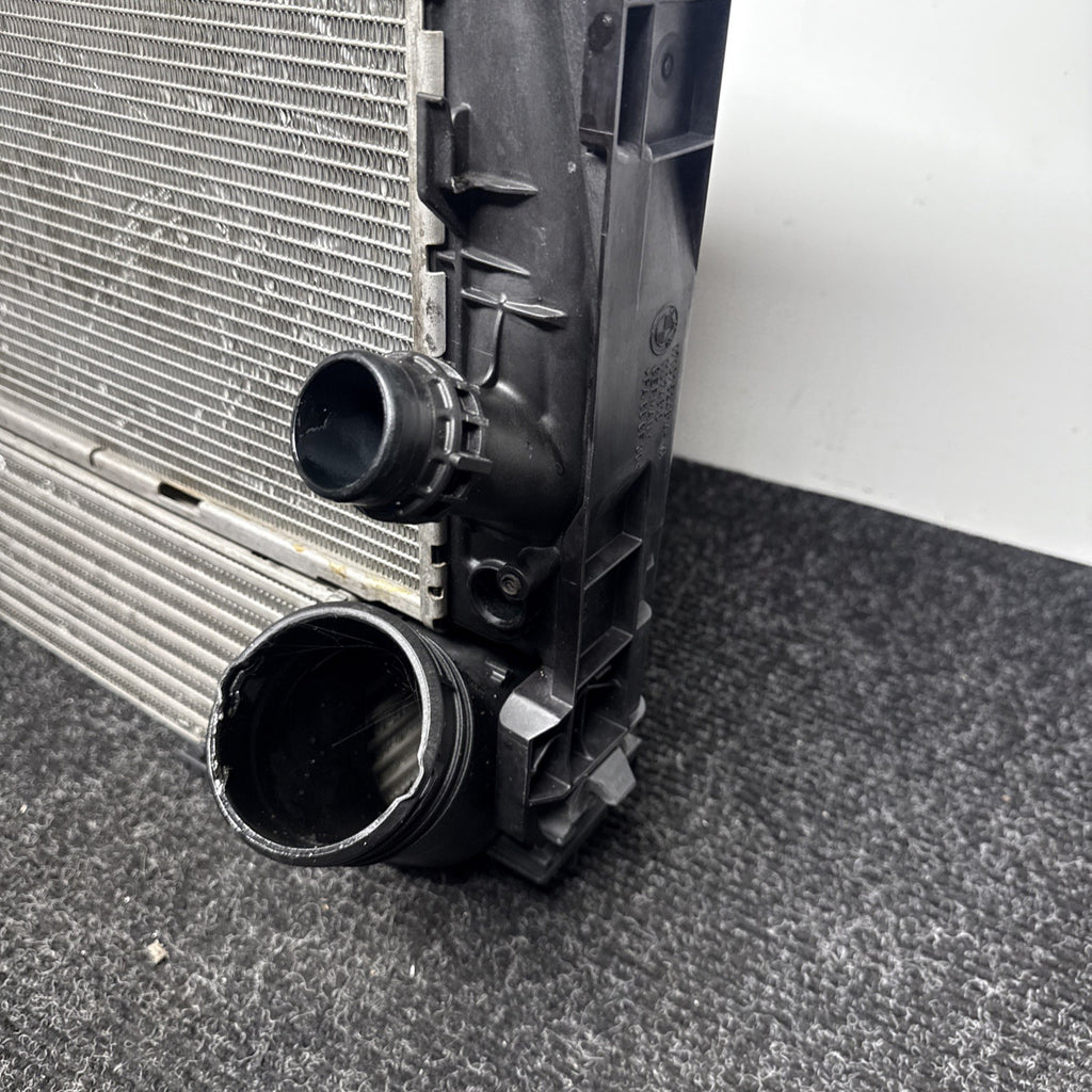 ☑️ 07-13 BMW E82 E90 E92 E93 N54 N55 Radiator Condenser Intercooler Complete 72k
