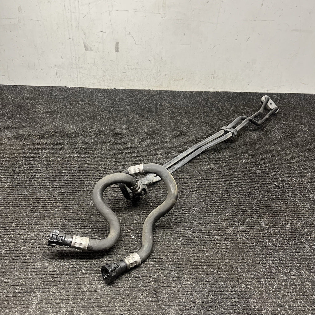 ☑️ BMW E90 E92 E91 328i N52 Automatic Transmission Oil Cooler Lines RWD OEM