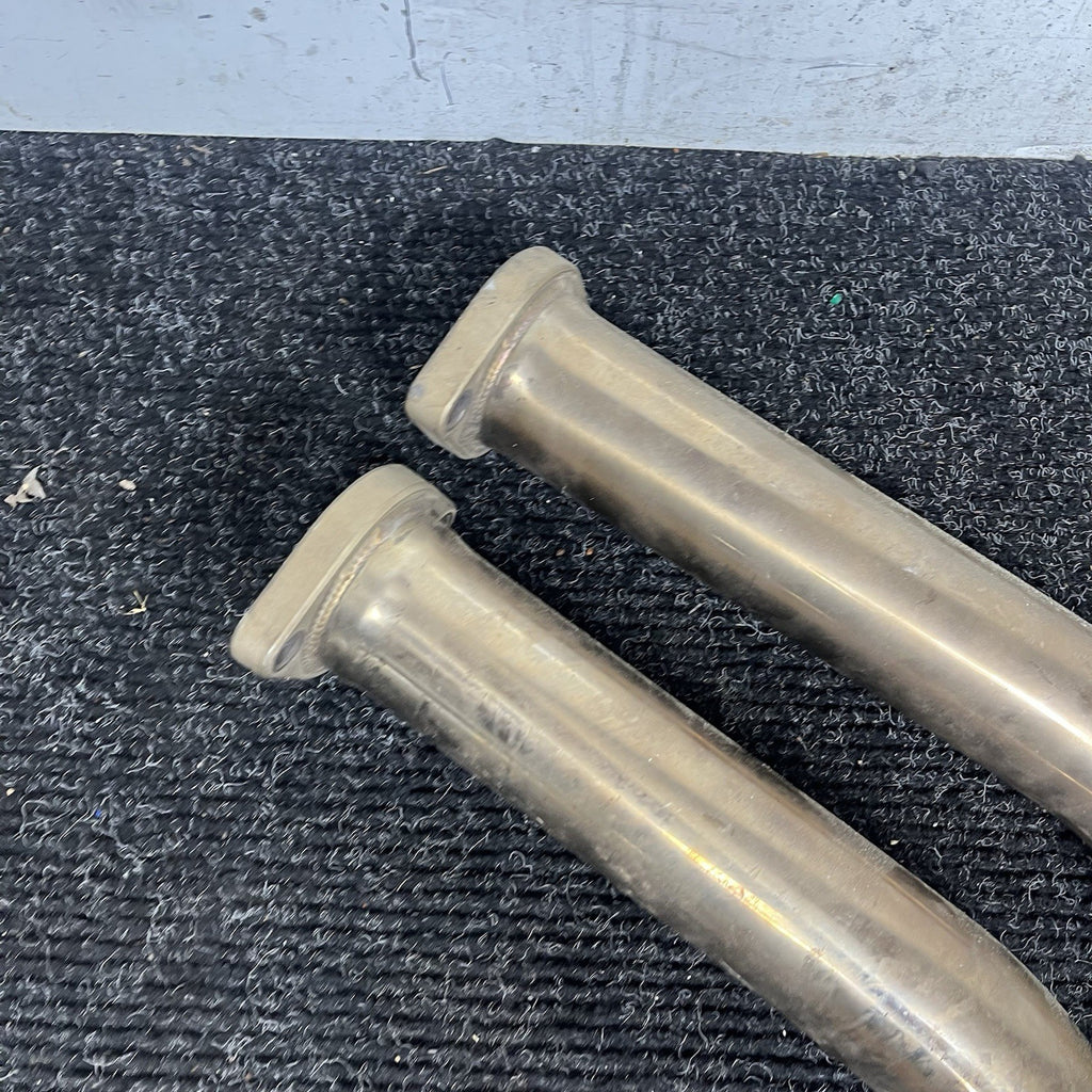 ☑️ 01-06 BMW E46 M3 Section 1 Exhaust Pipes W/ Resonator