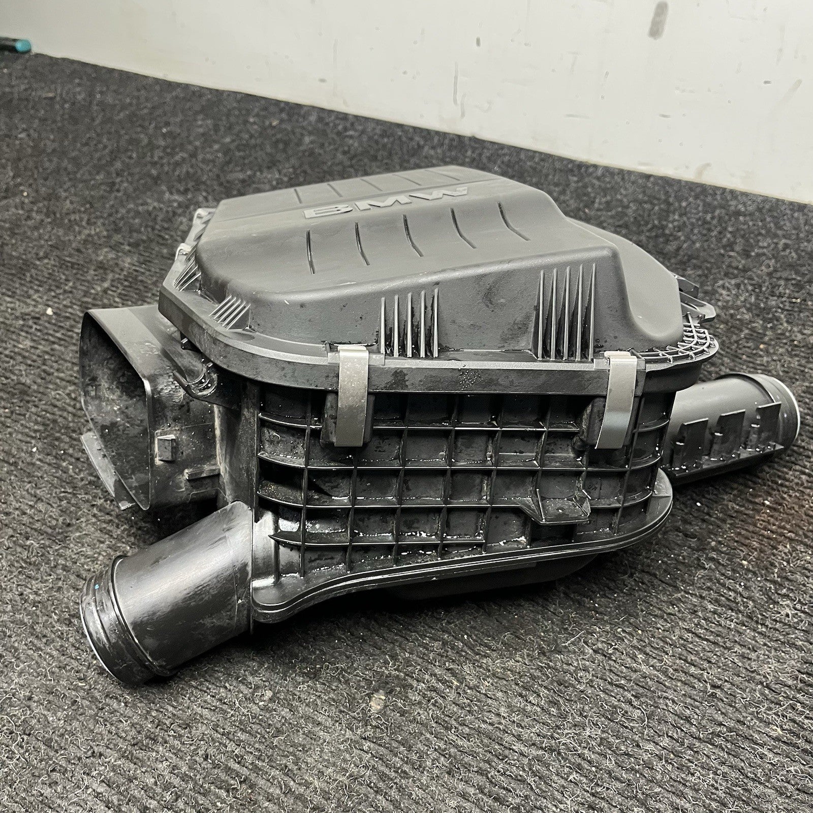 ☑️07-13 BMW 135I 335I 535I N54 INTAKE AIR BOX FILTER CLEANER AIRBOX ASSEMBLY OEM
