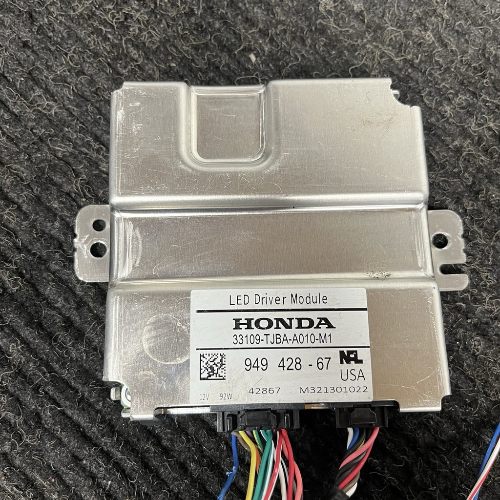 ☑️ OEM 2019-21 Acura RDX LED Headlight Driver Computer Module 33109-TJBA-A010-M1