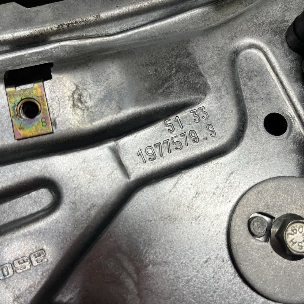 ☑️ BMW 3 Series E36 Coupe Convertible Passenger Left Window Regulator 1977579